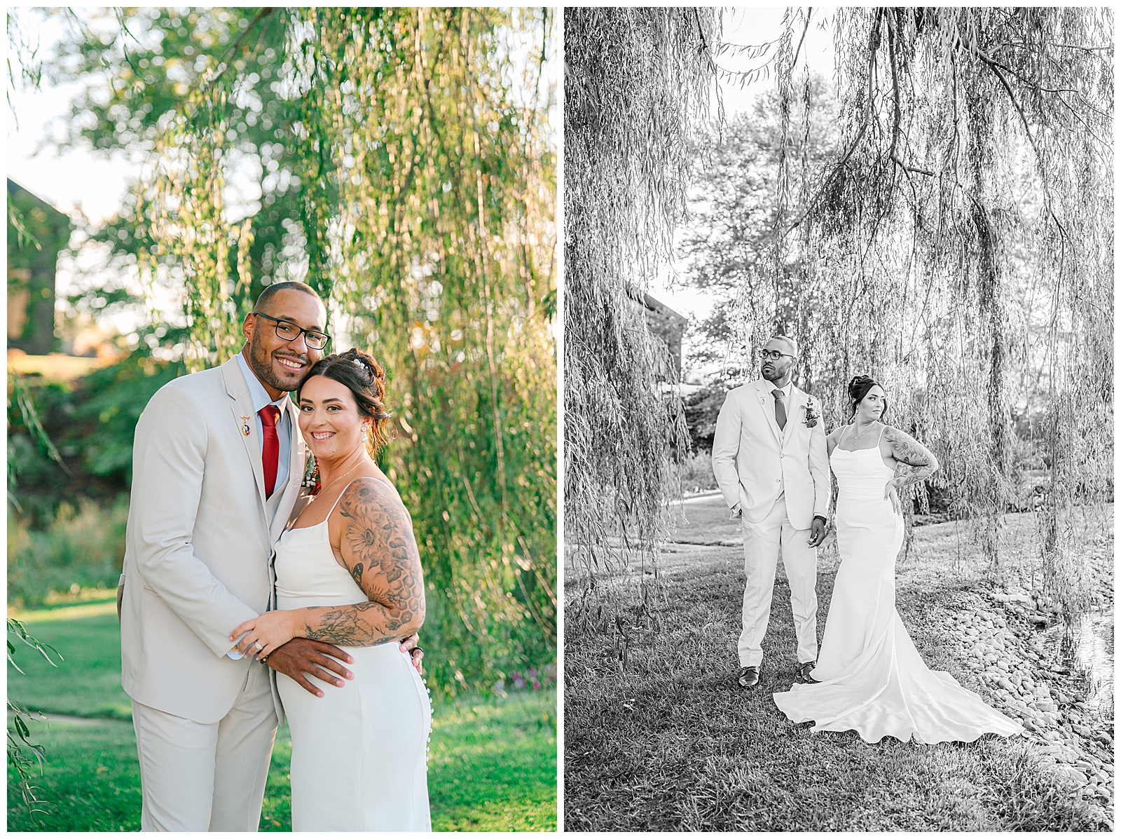 Everhart Gathering Place in Nevada Ohio Fall Wedding | Heather J Photography | Ohio Engagement Photographer