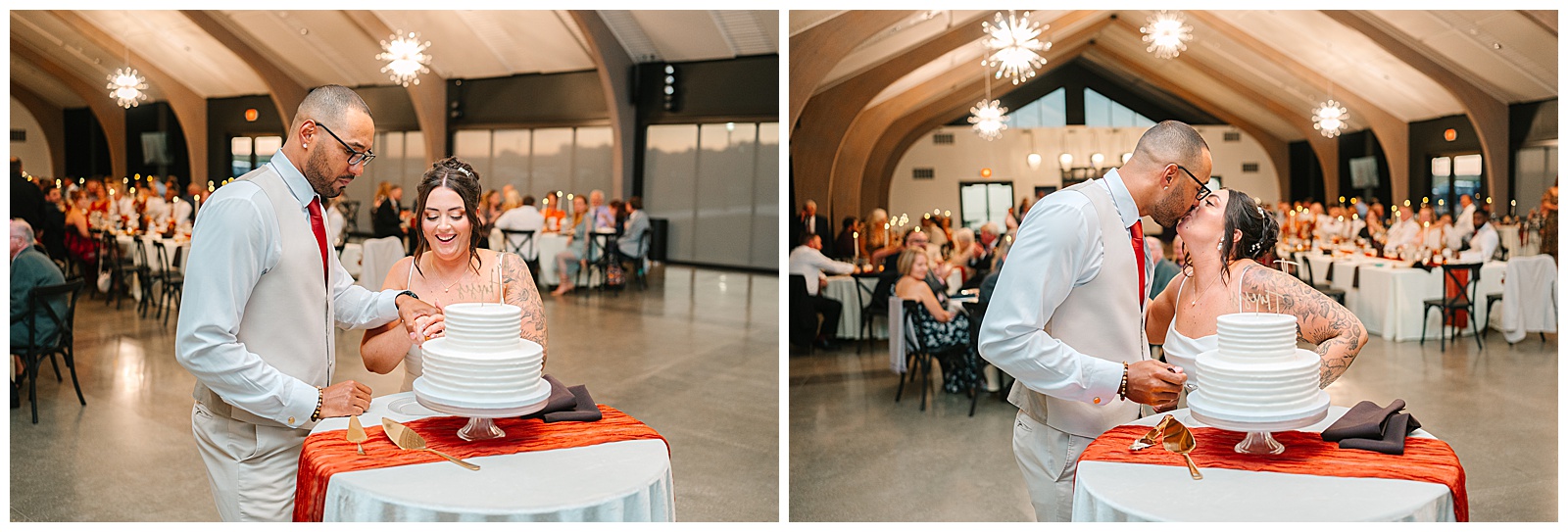 Everhart Gathering Place in Nevada Ohio Fall Wedding | Heather J Photography | Ohio Engagement Photographer