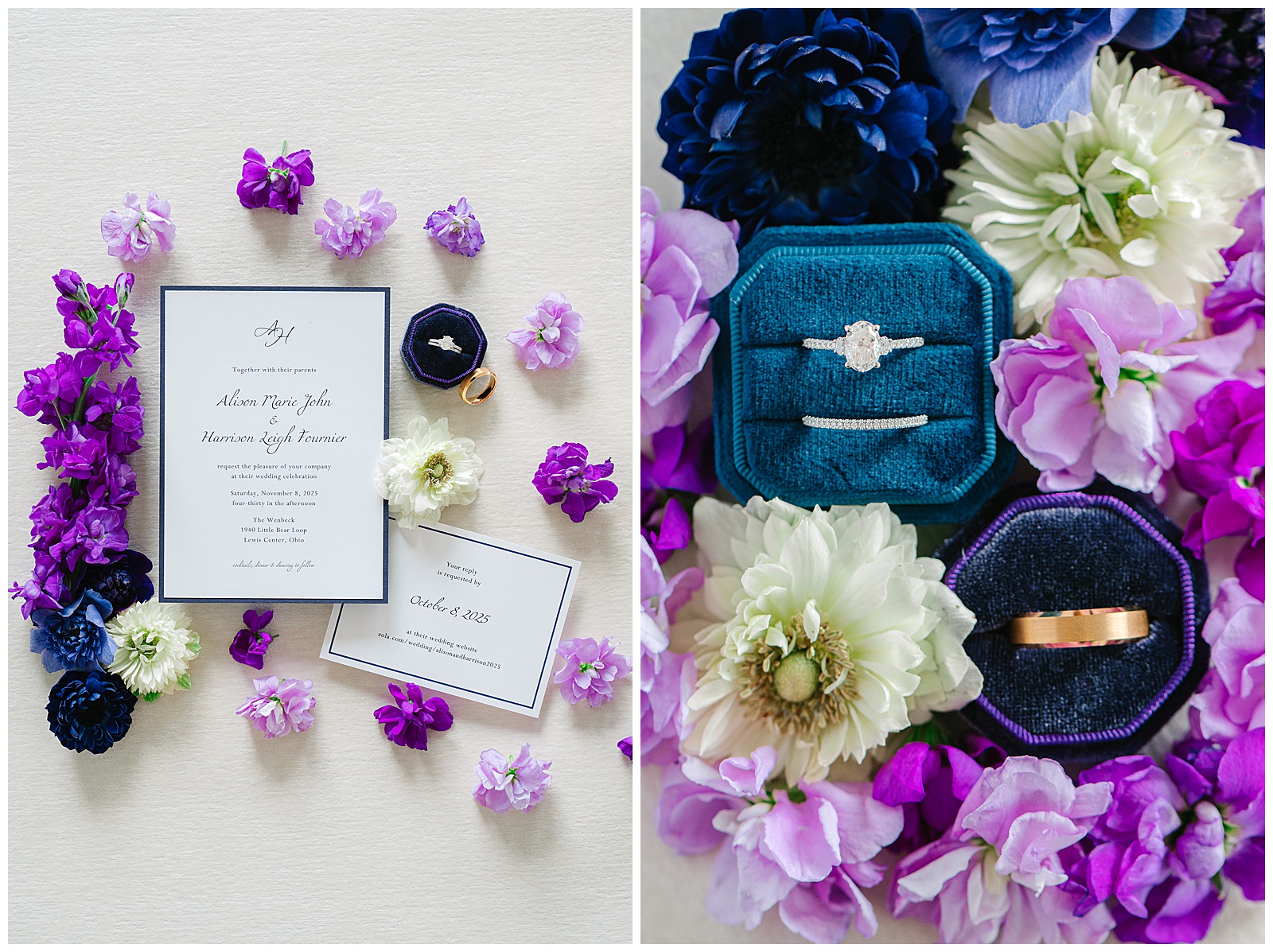 Fall Wedding at The Wenbeck in Columbus, OH | Heather J Photography | Ohio Engagement Photographer