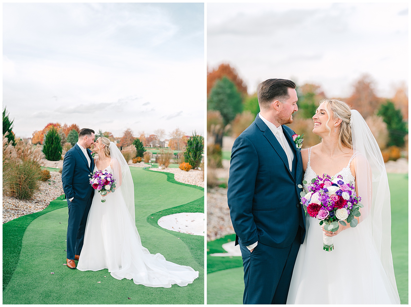 Fall Wedding at The Wenbeck in Columbus, OH | Heather J Photography | Ohio Engagement Photographer