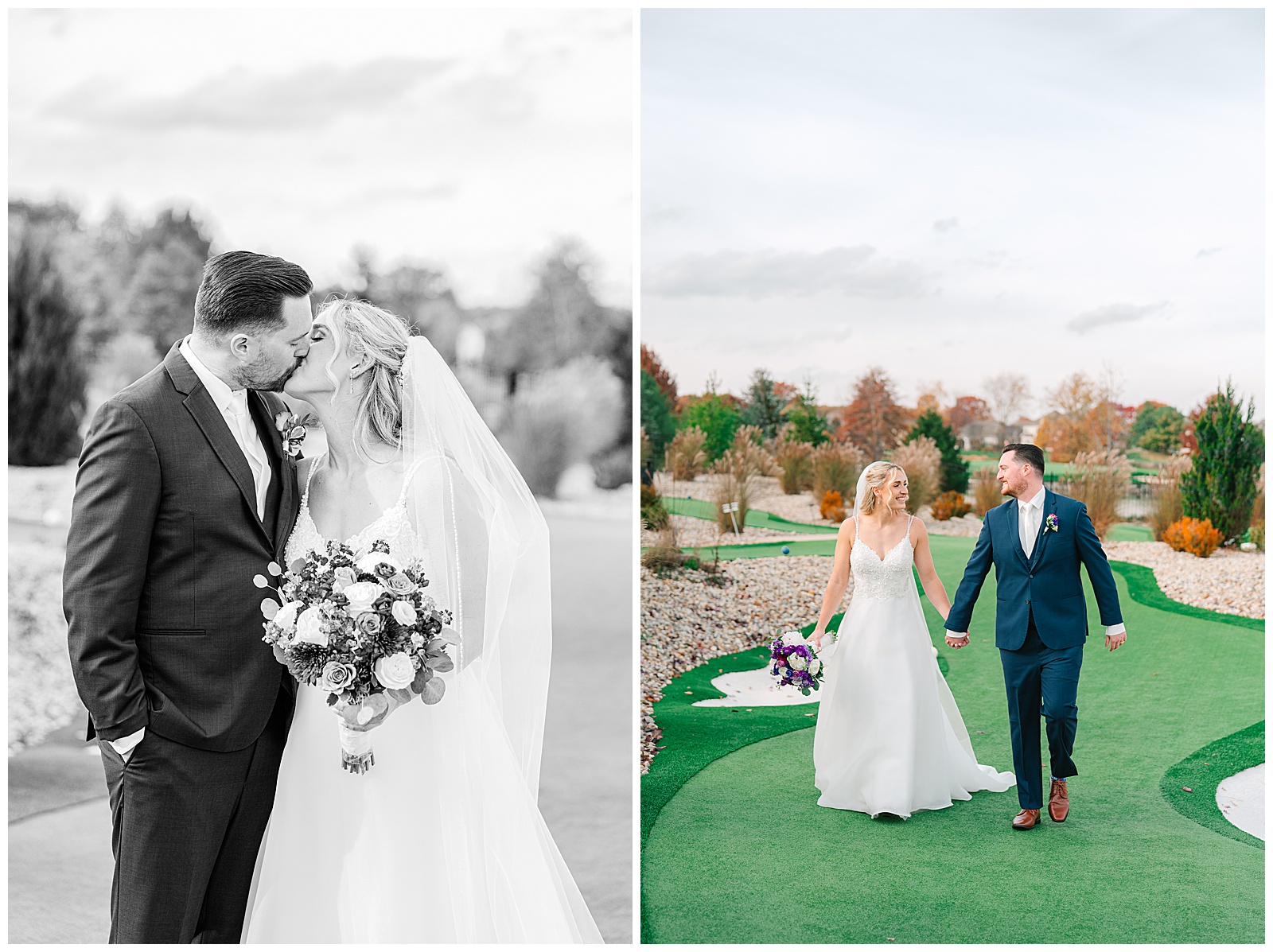 Fall Wedding at The Wenbeck in Columbus, OH | Heather J Photography | Ohio Engagement Photographer