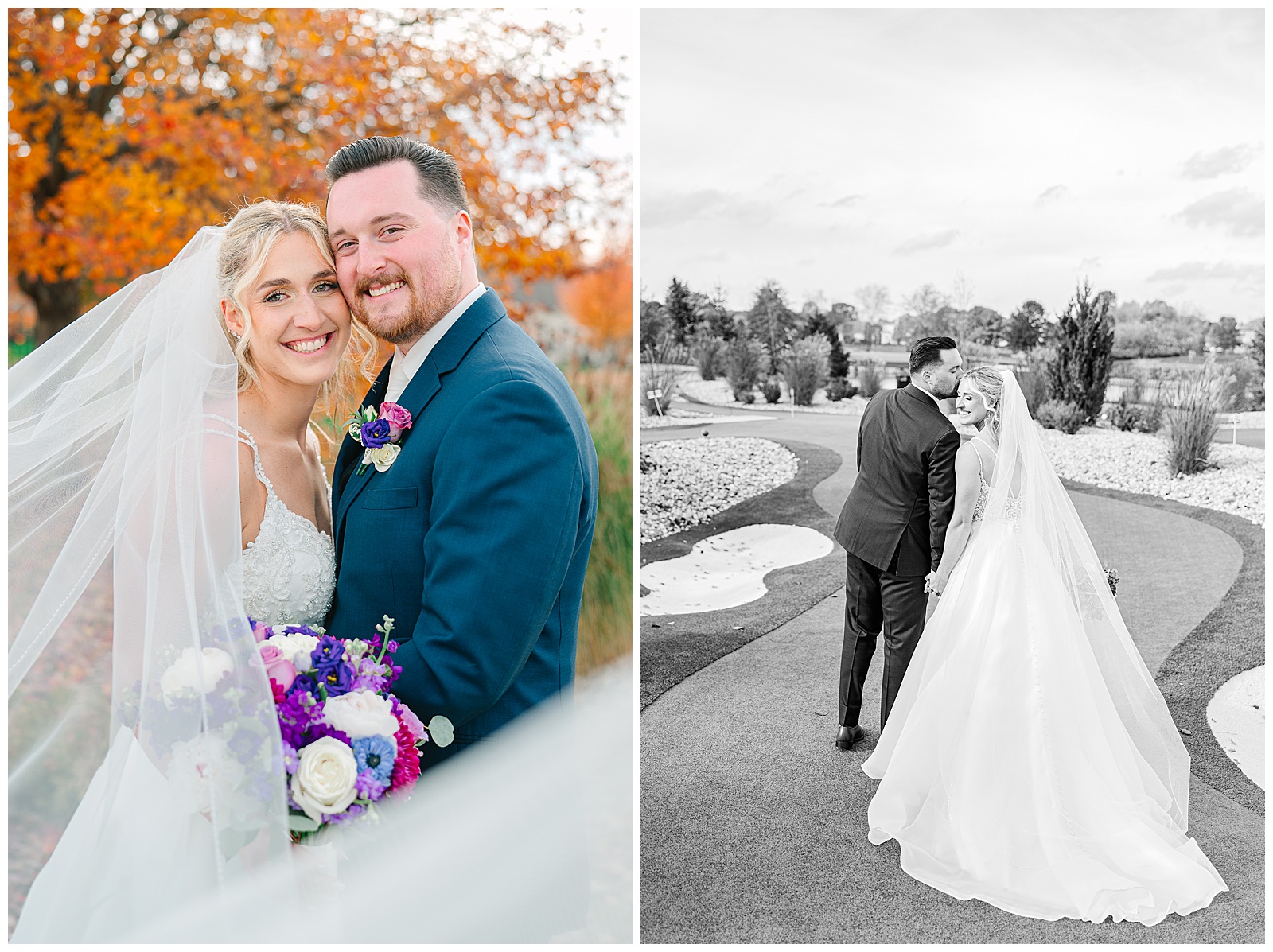 Fall Wedding at The Wenbeck in Columbus, OH | Heather J Photography | Ohio Engagement Photographer