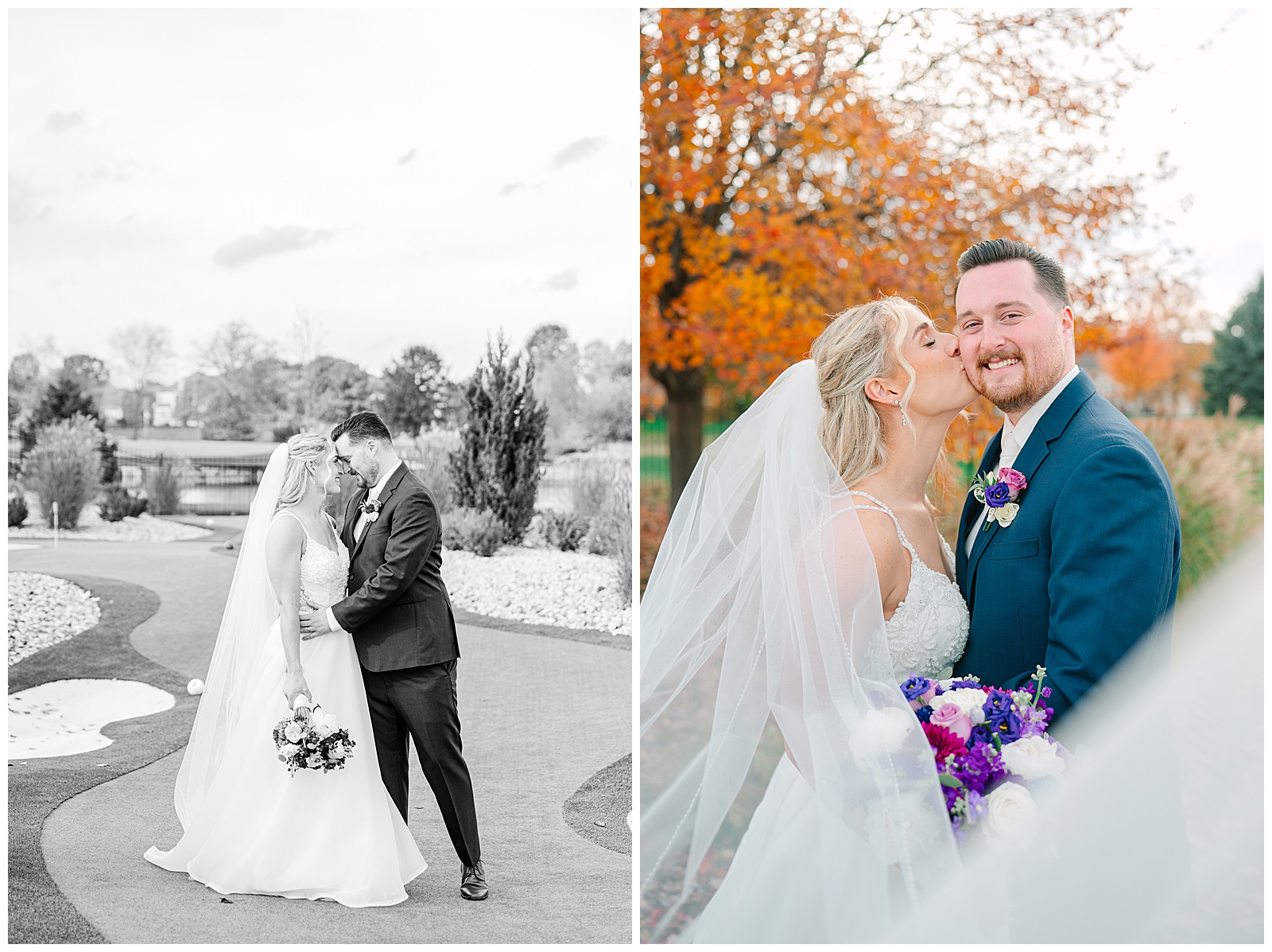 Fall Wedding at The Wenbeck in Columbus, OH | Heather J Photography | Ohio Engagement Photographer