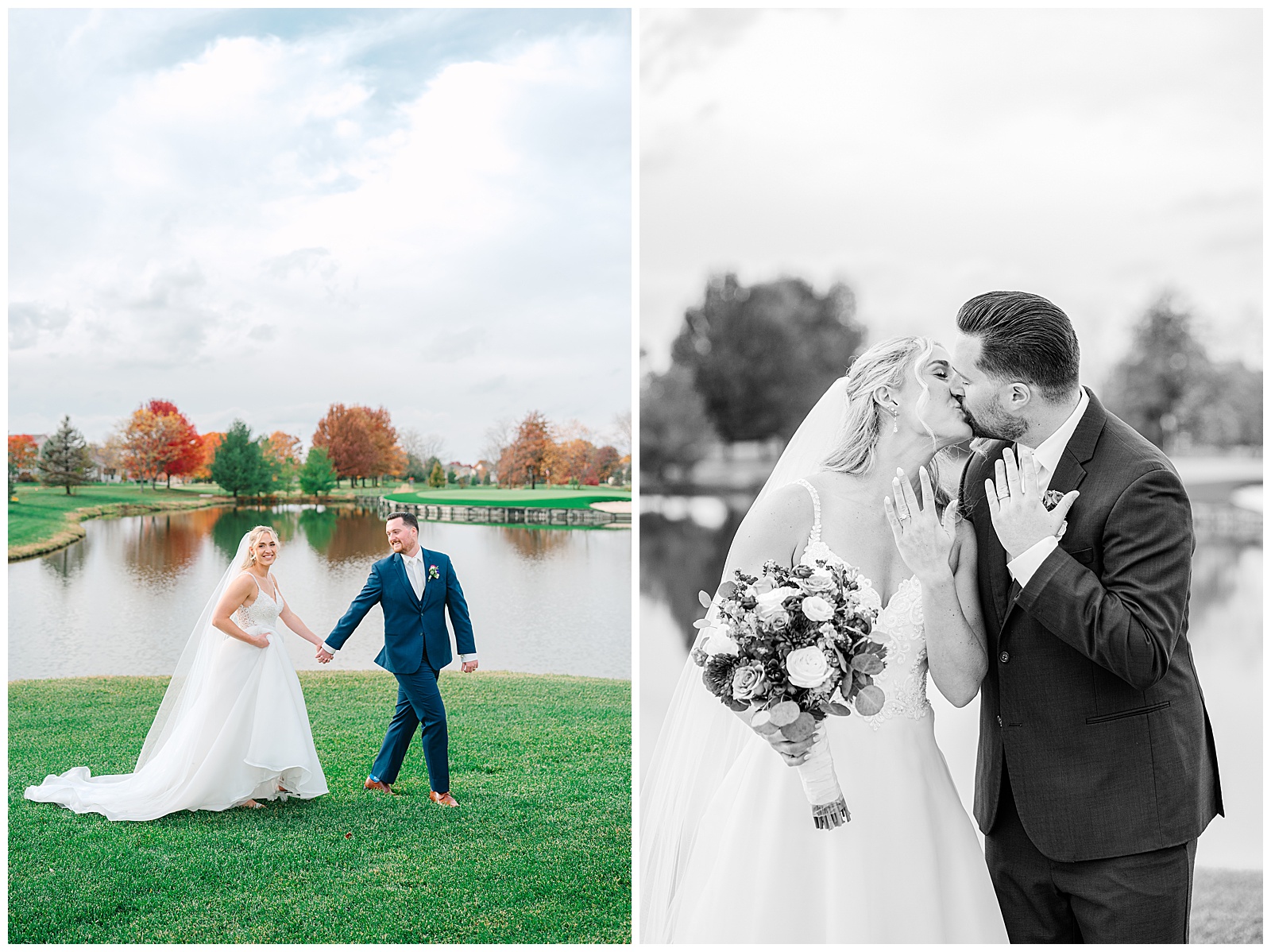 Fall Wedding at The Wenbeck in Columbus, OH | Heather J Photography | Ohio Engagement Photographer