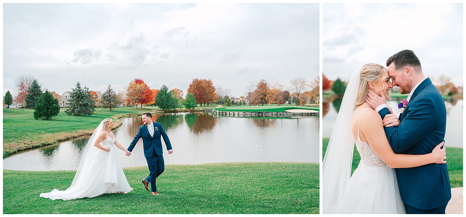 Fall Wedding at The Wenbeck in Columbus, OH | Heather J Photography | Ohio Engagement Photographer