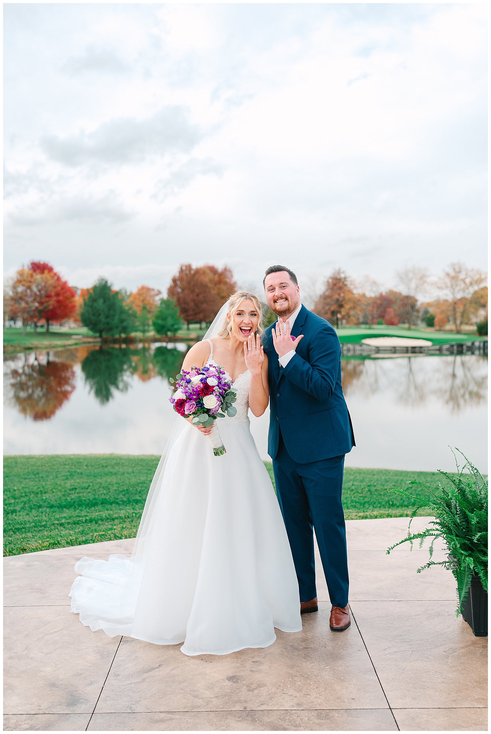 Fall Wedding at The Wenbeck in Columbus, OH | Heather J Photography | Ohio Engagement Photographer