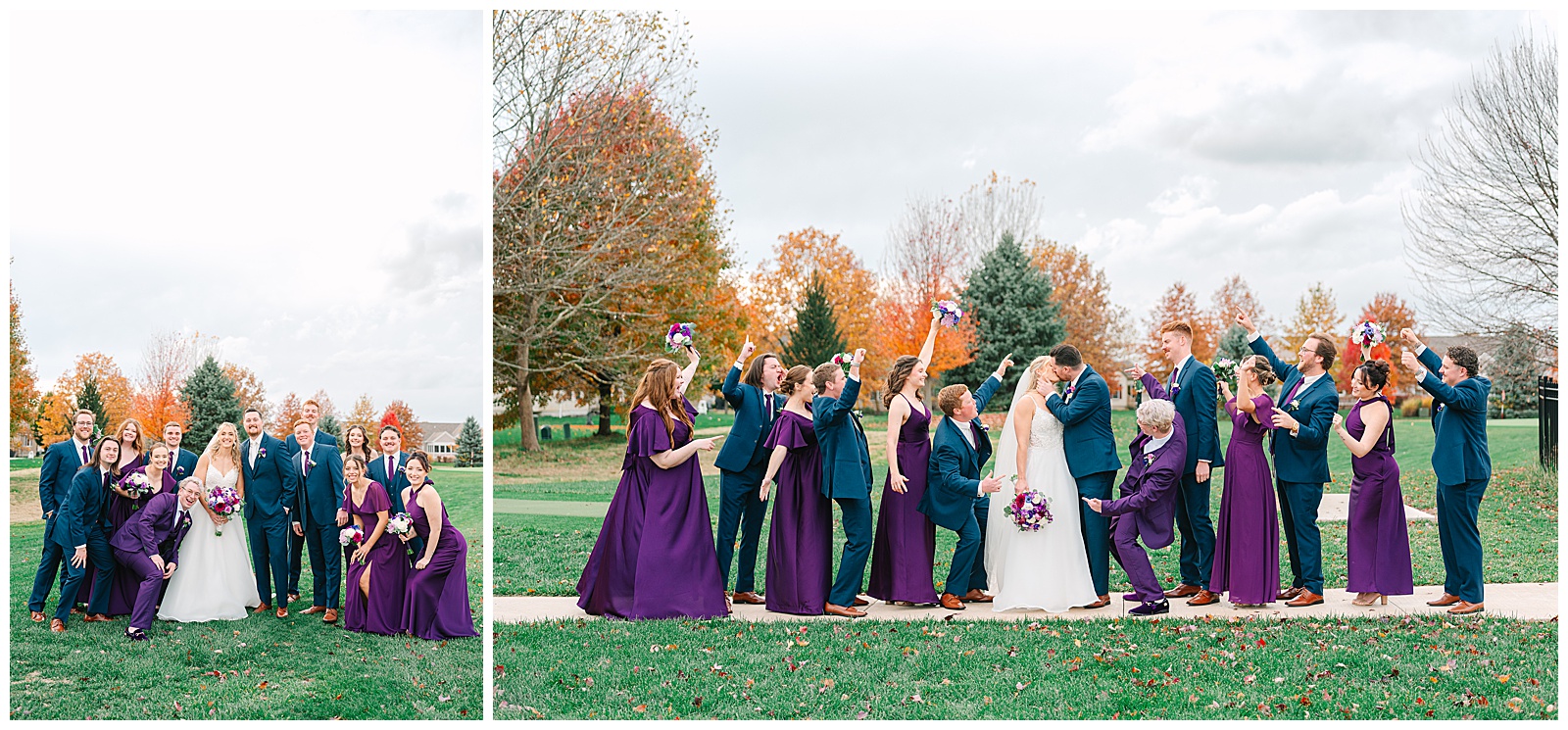 Fall Wedding at The Wenbeck in Columbus, OH | Heather J Photography | Ohio Engagement Photographer