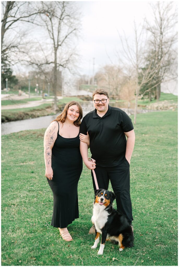 Tall Grass Engagement session at Kendall Hills in CVNP | Heather J Photography | Ohio Engagement Photographer_0005 Engagement at Stadium Park and McKinley Monument in Canton Ohio | Heather J Photography | Ohio Engagement Photographer