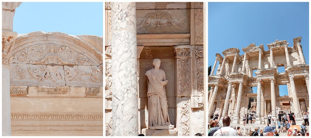 Ephesus ancient ruins near Kusadasi Turkey