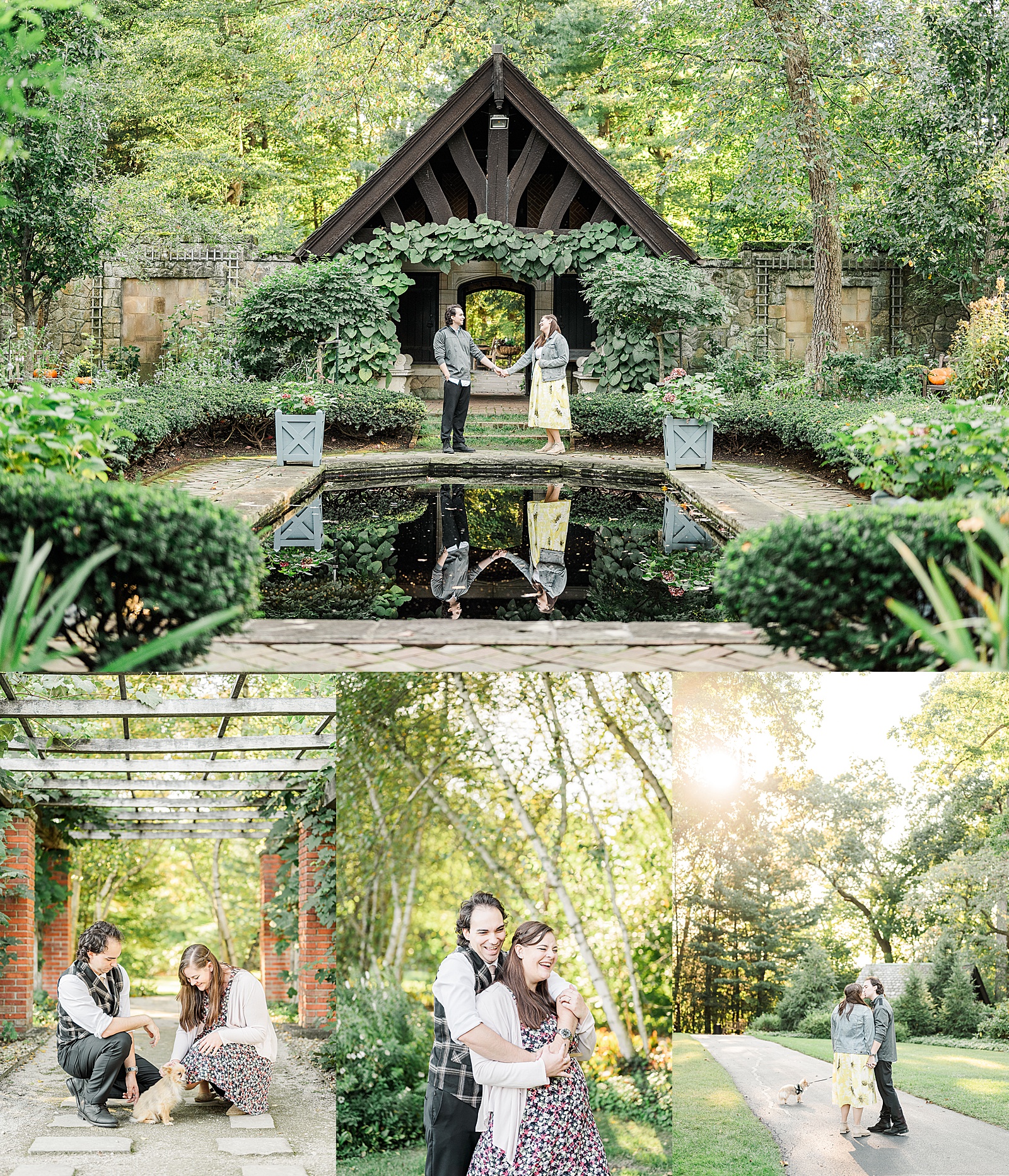 Stan Hywet Hall Engagement Session