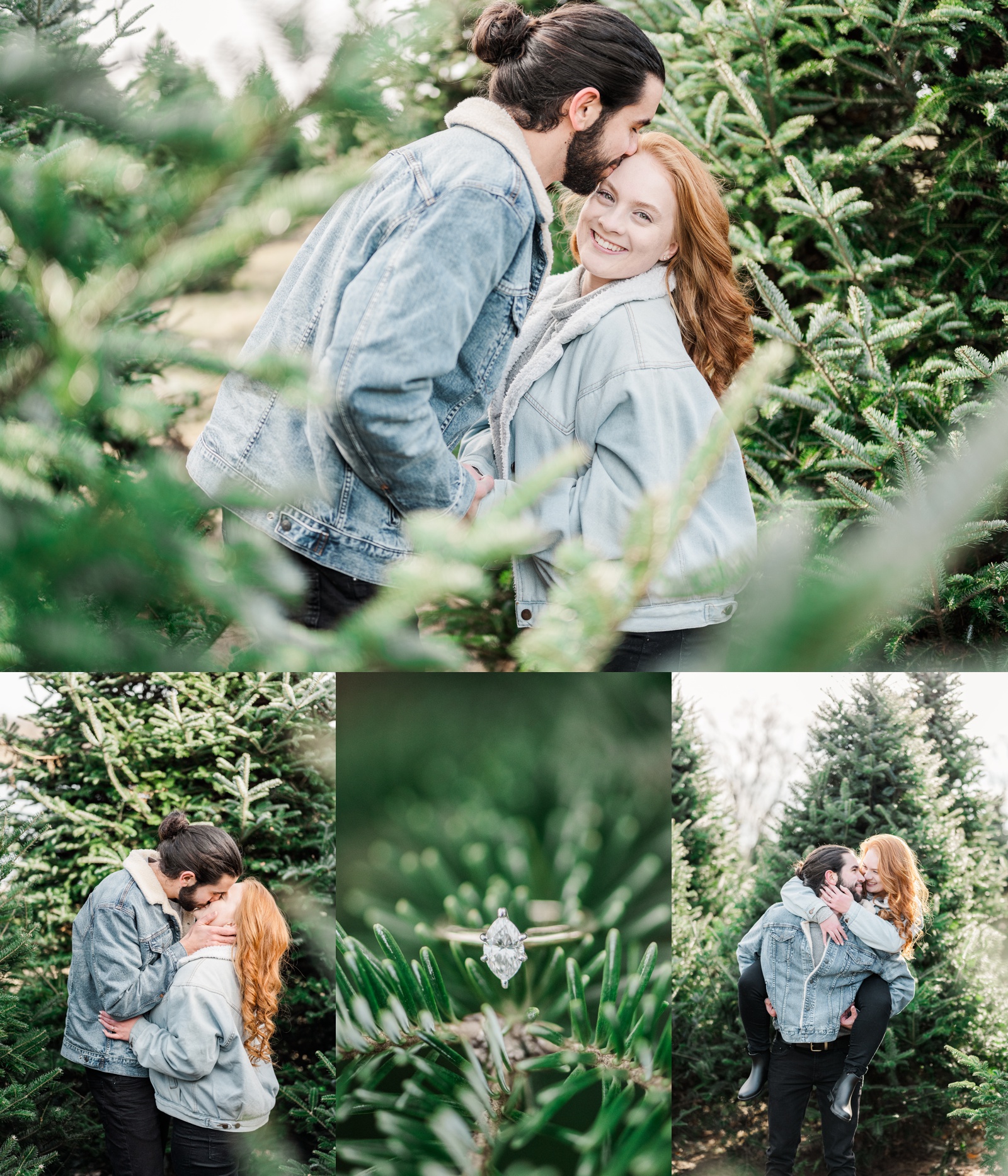Pine Tree Barn in Wooster Ohio Engagement Session