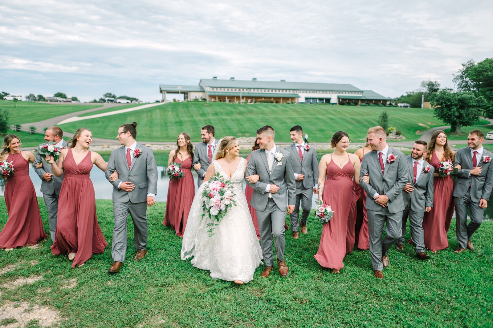 Diamond Lake Event Barn Wedding in Scio Ohio
