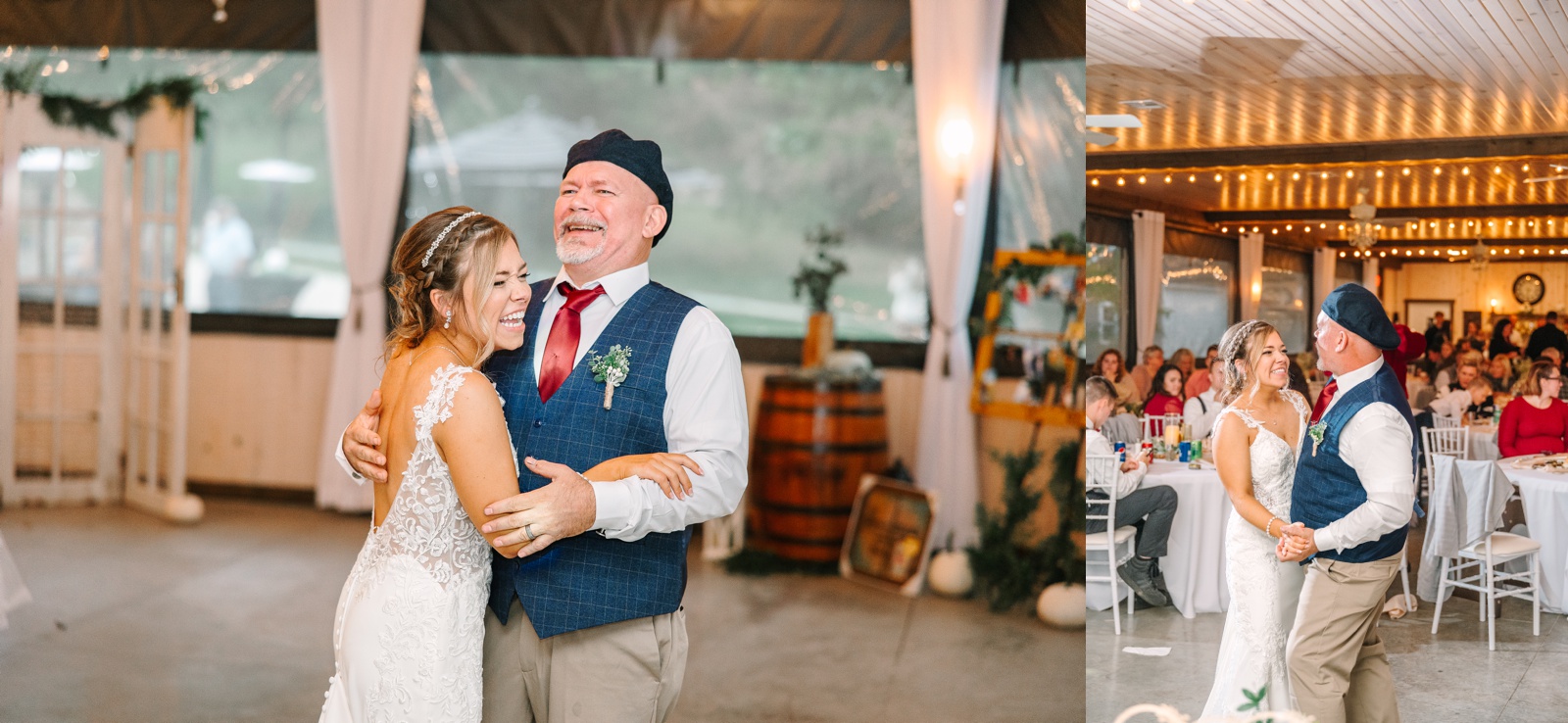 Fall Wedding at The Stables at Arrowhead Lake in Millersburg Ohio