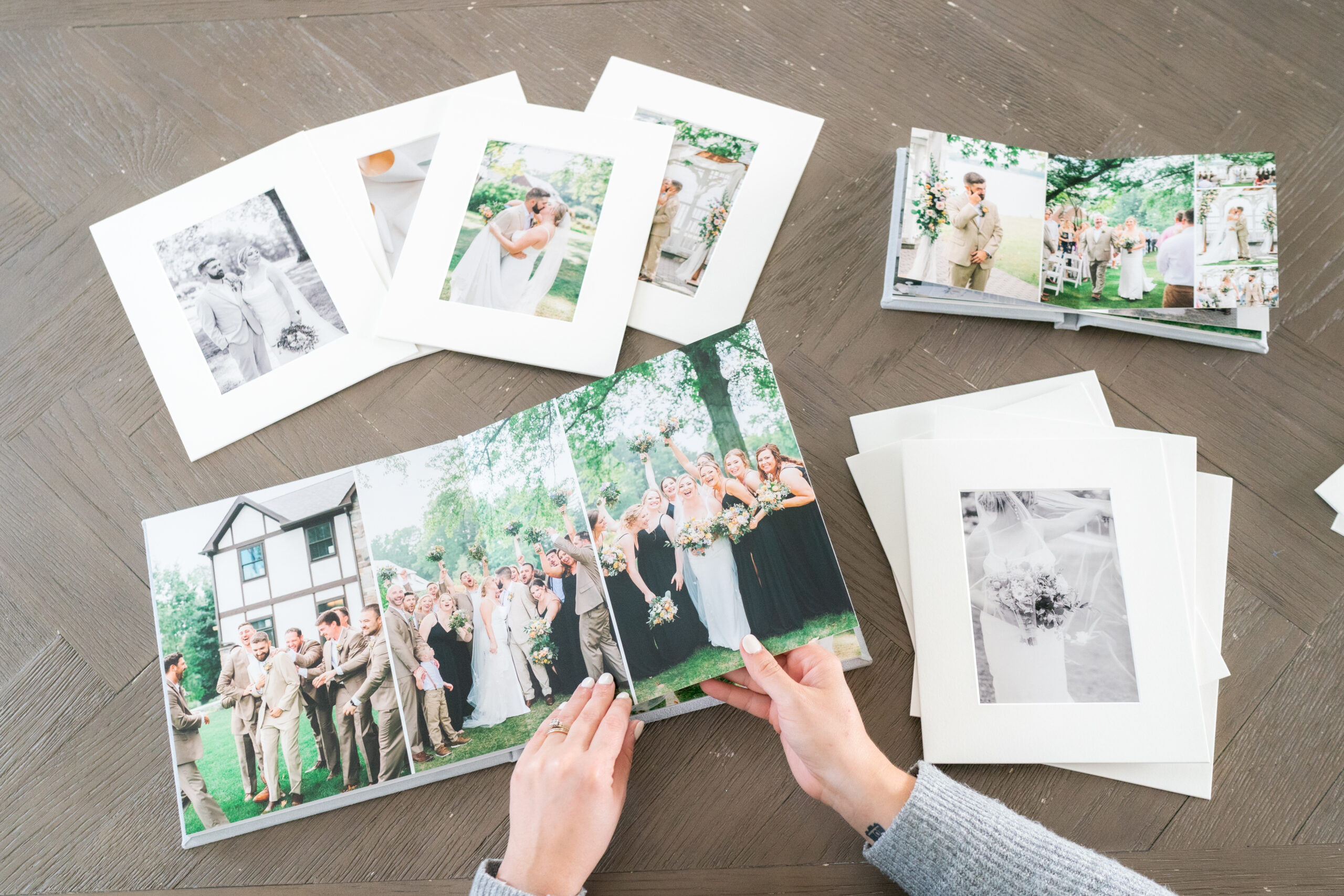 Matted Prints and Album with Heather J Photography