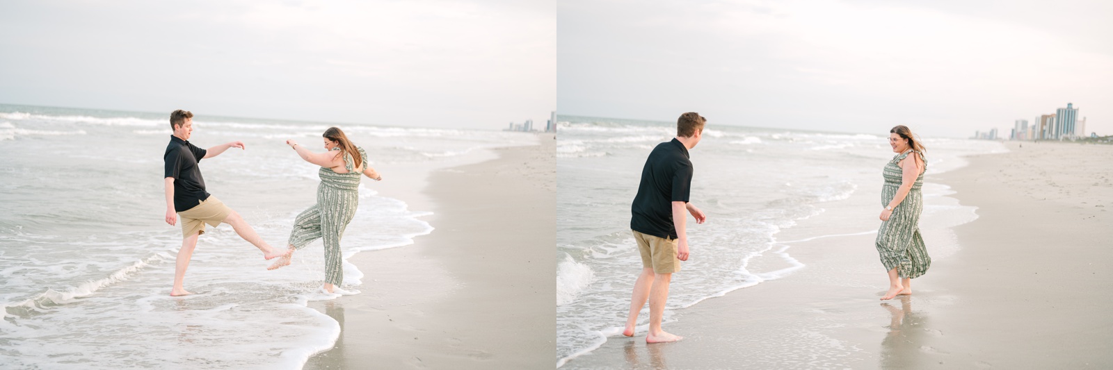 Brookgreen Gardens and Myrtle Beach Engagement Session in South Carolina