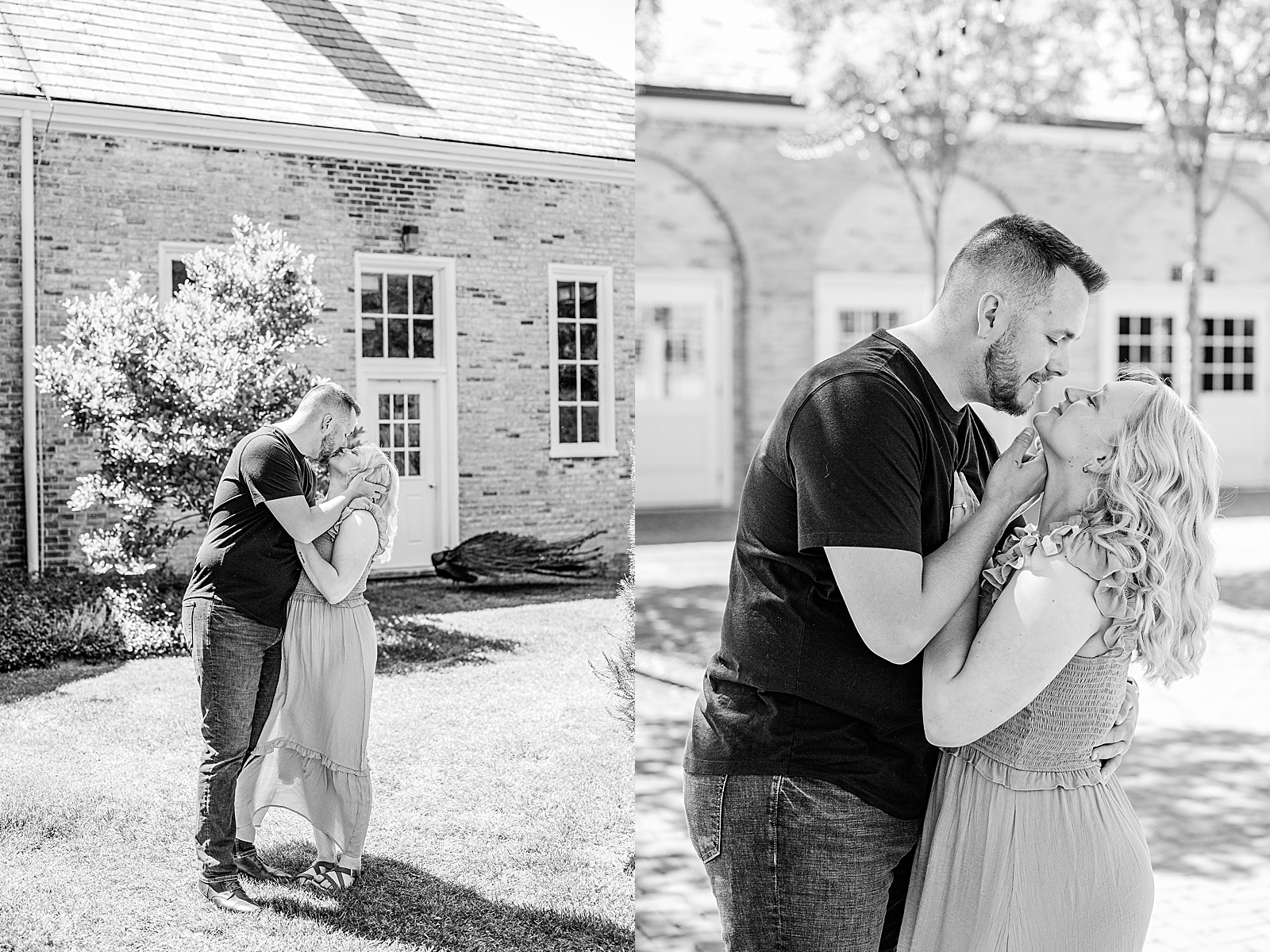 Kingwood Garden Center Engagement Session in Mansfield Ohio