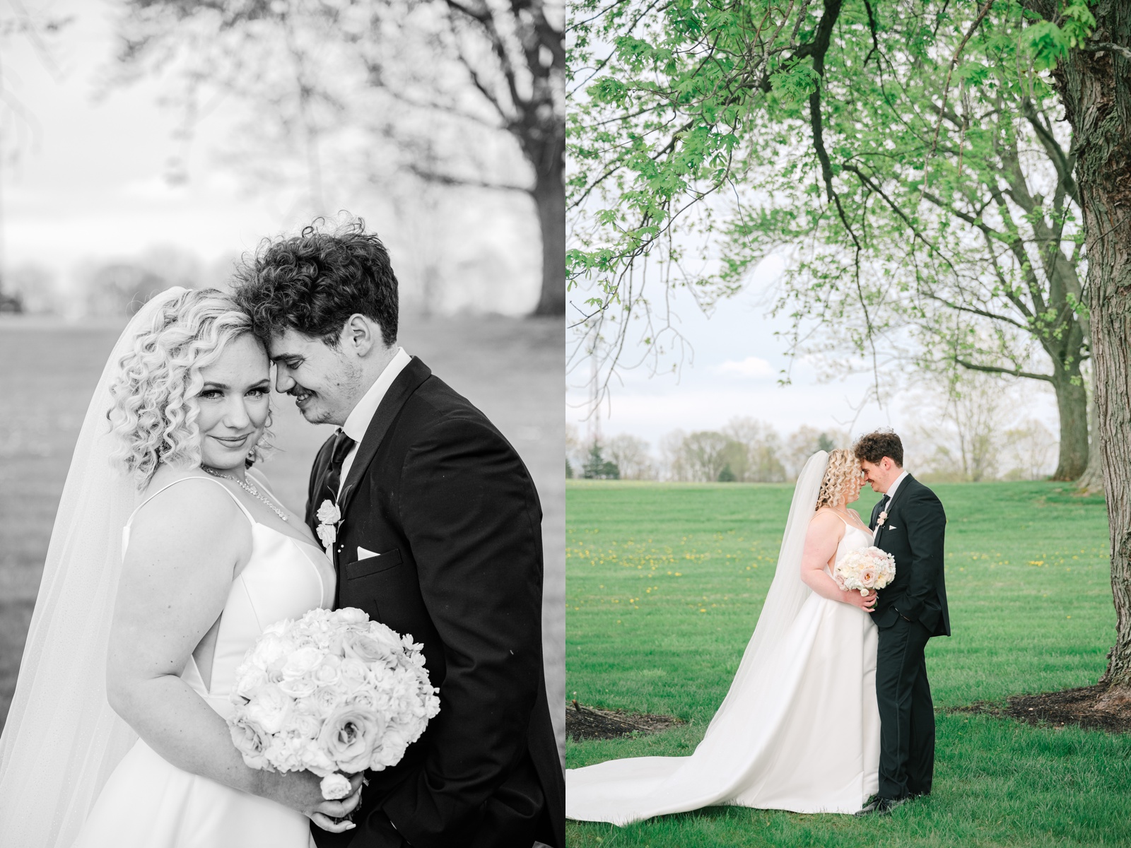 Spring at Pine View Acres Wedding in Massillon Ohio