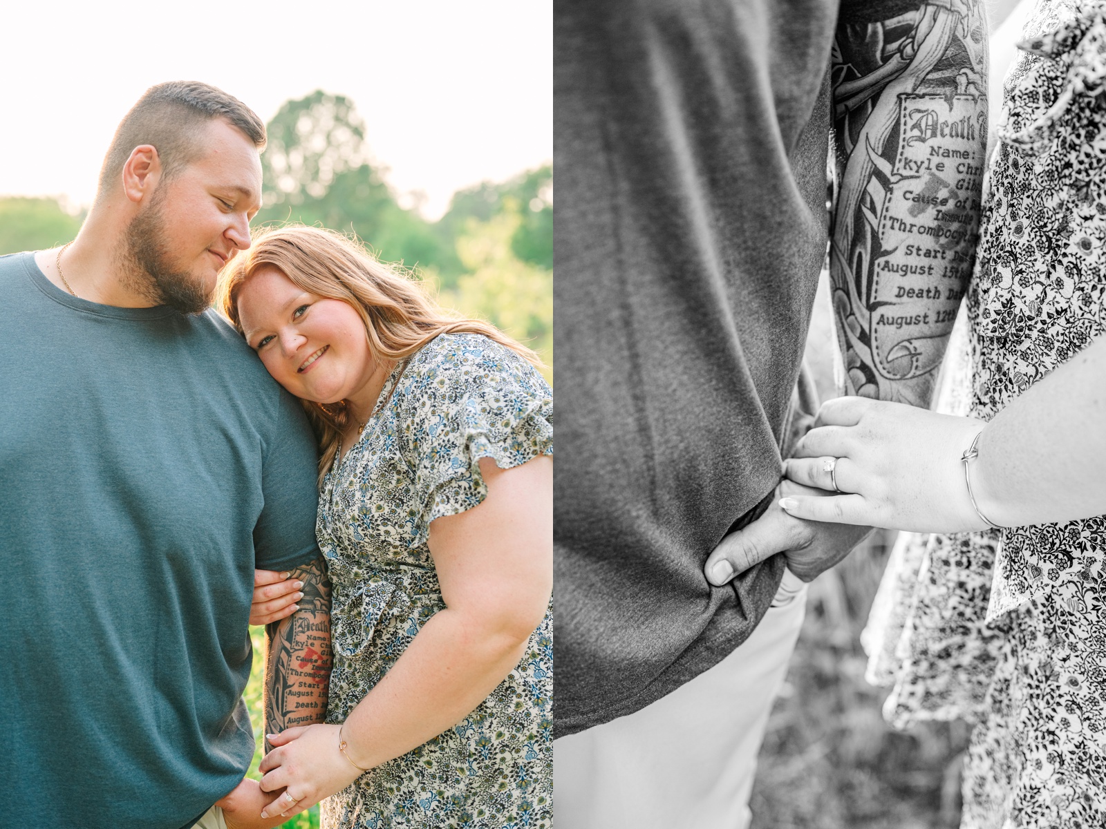 Mill Hollow in Vermilion Ohio Engagement Session
