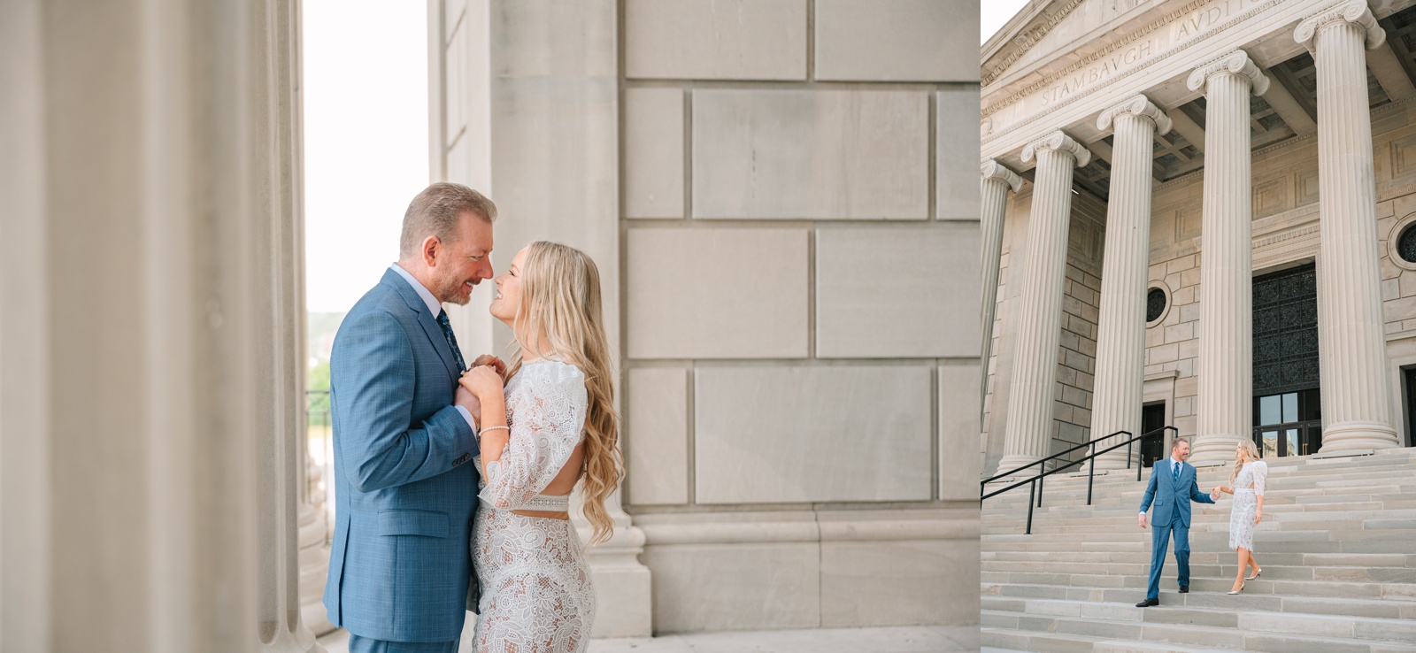 Stambaugh Auditorium and Waypoint 4180 Engagement Session in Youngstown Ohio