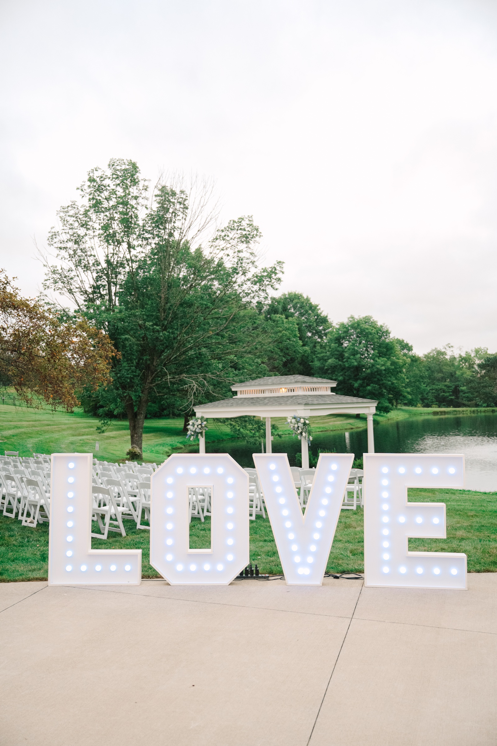 Summer Wedding at The Stables at Arrowhead Lake in Millersburg, OH