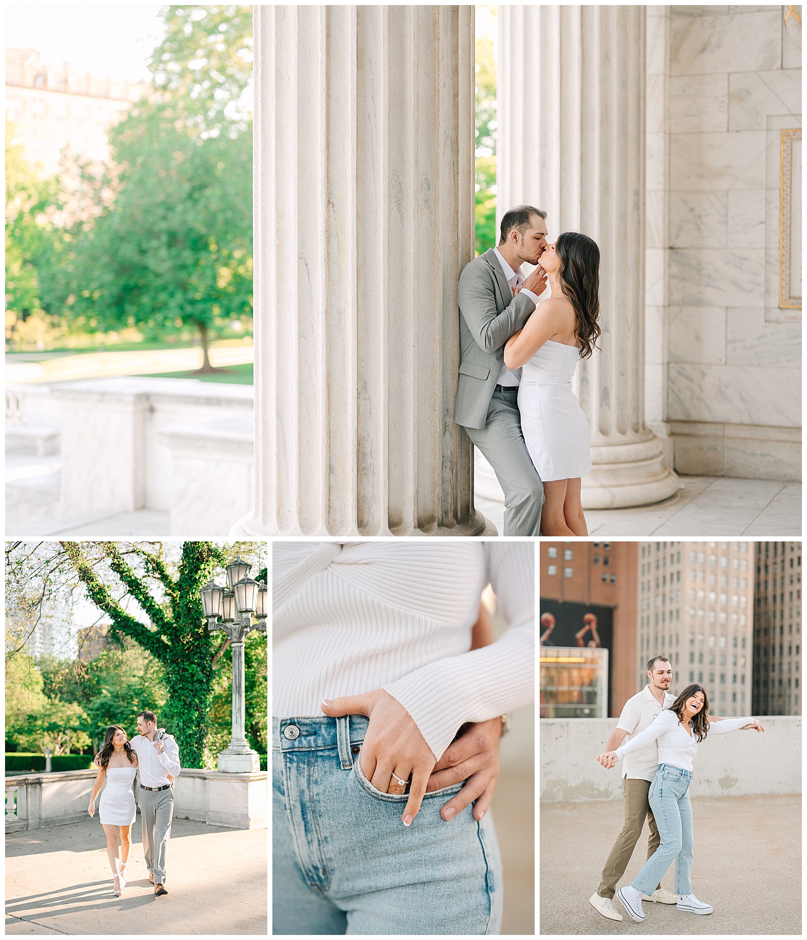 Spring Engagement Session in Cleveland Ohio
