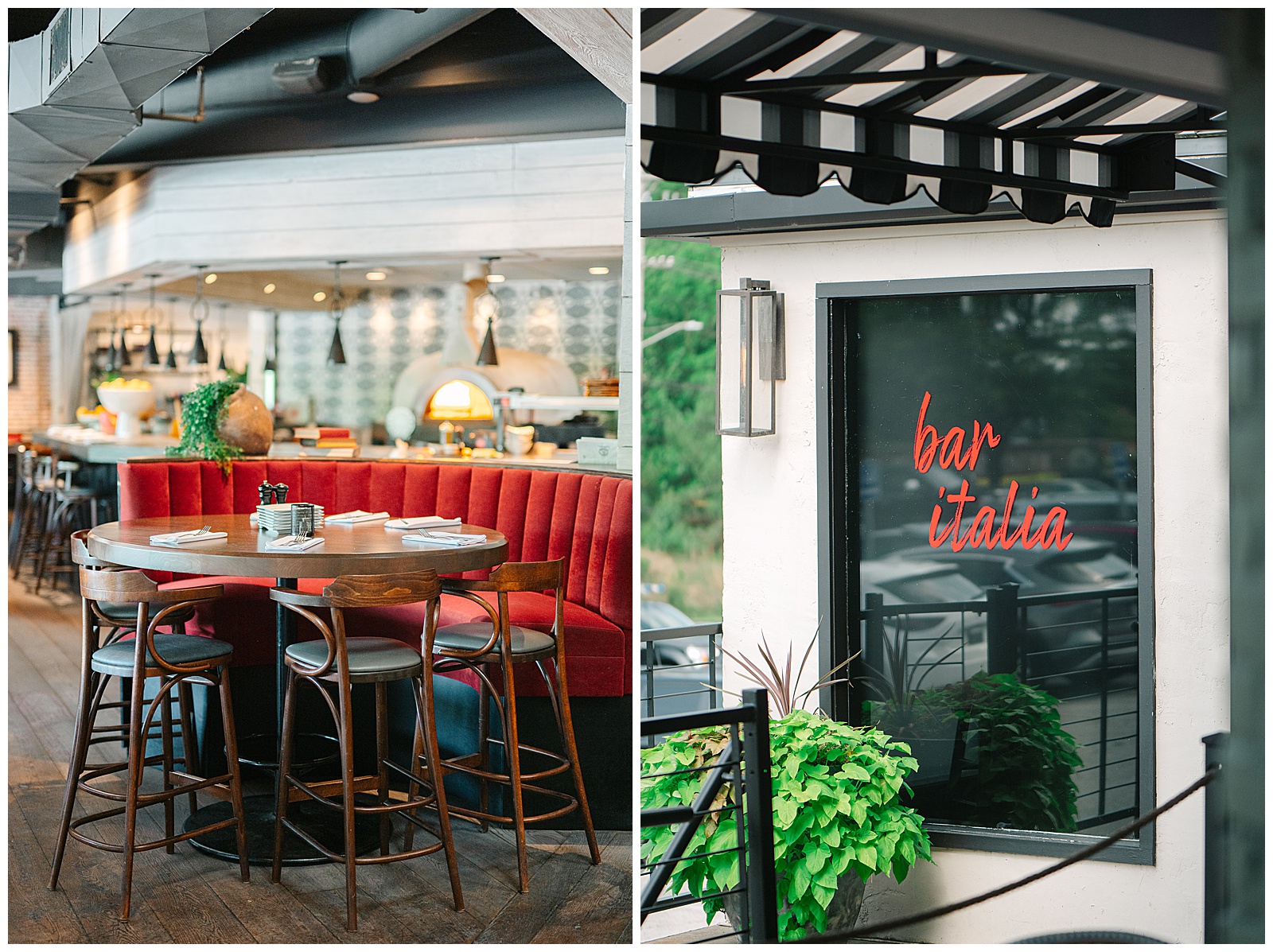 Bar Italia and Cedar Creek Grille and Acacia Reservation Engagement Session in Beachwood Ohio