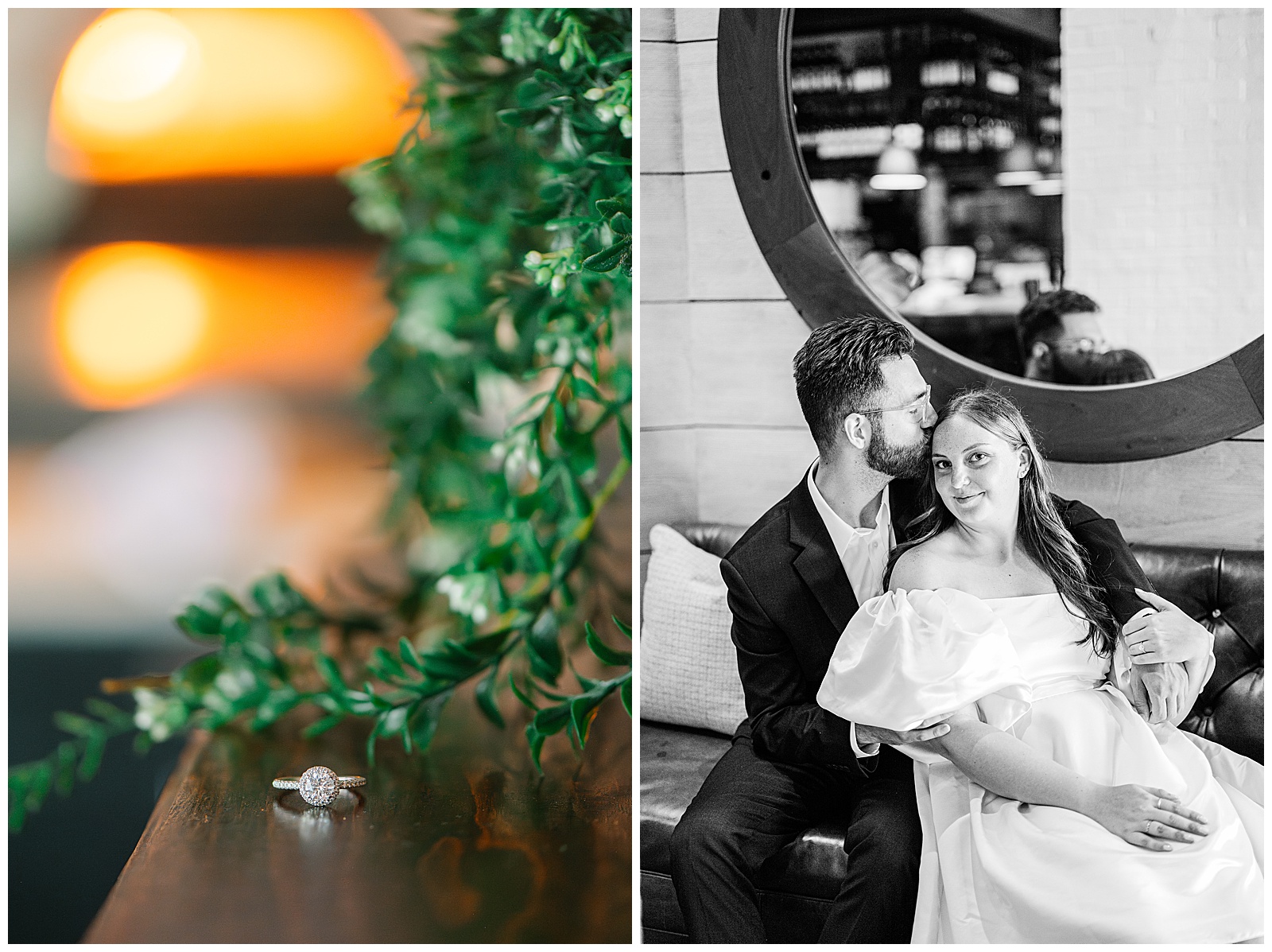 Bar Italia and Cedar Creek Grille and Acacia Reservation Engagement Session in Beachwood Ohio