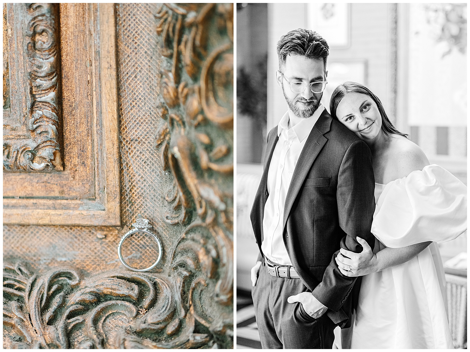 Bar Italia and Cedar Creek Grille and Acacia Reservation Engagement Session in Beachwood Ohio