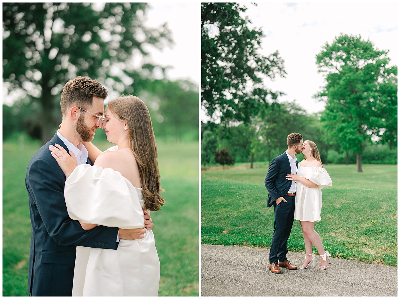 Bar Italia and Cedar Creek Grille and Acacia Reservation Engagement Session in Beachwood Ohio