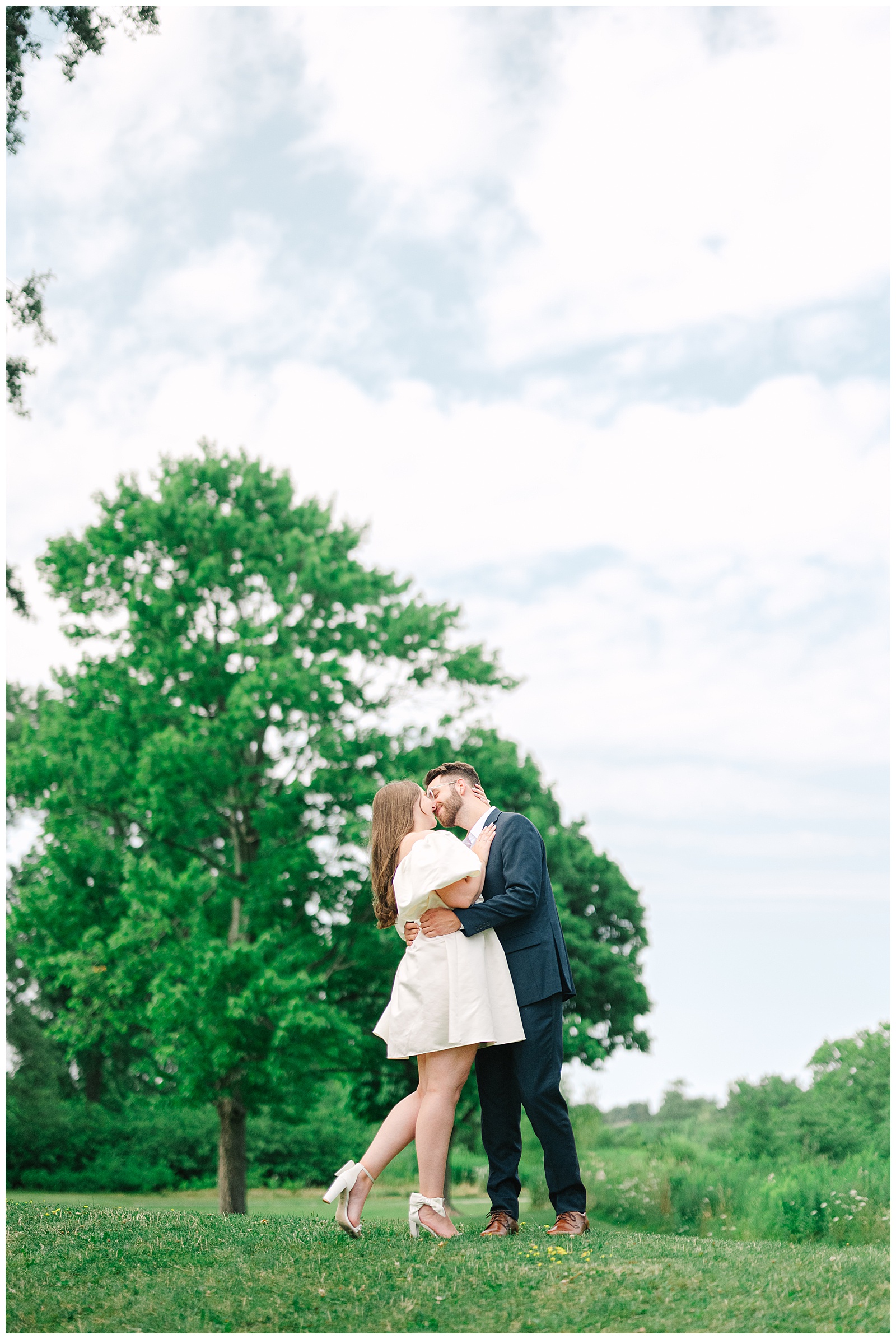 Bar Italia and Cedar Creek Grille and Acacia Reservation Engagement Session in Beachwood Ohio