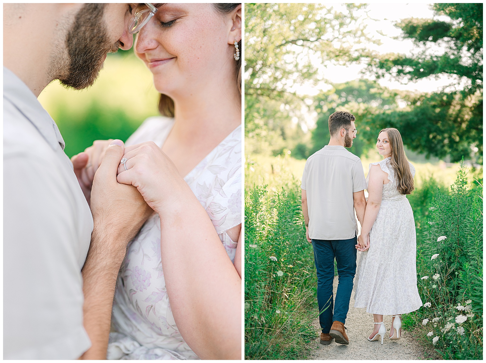 Bar Italia and Cedar Creek Grille and Acacia Reservation Engagement Session in Beachwood Ohio