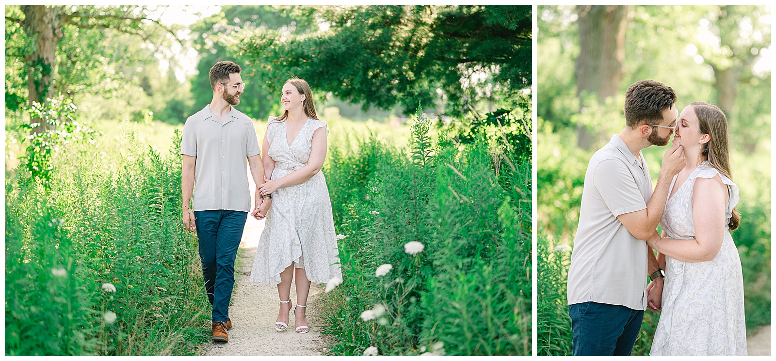 Bar Italia and Cedar Creek Grille and Acacia Reservation Engagement Session in Beachwood Ohio