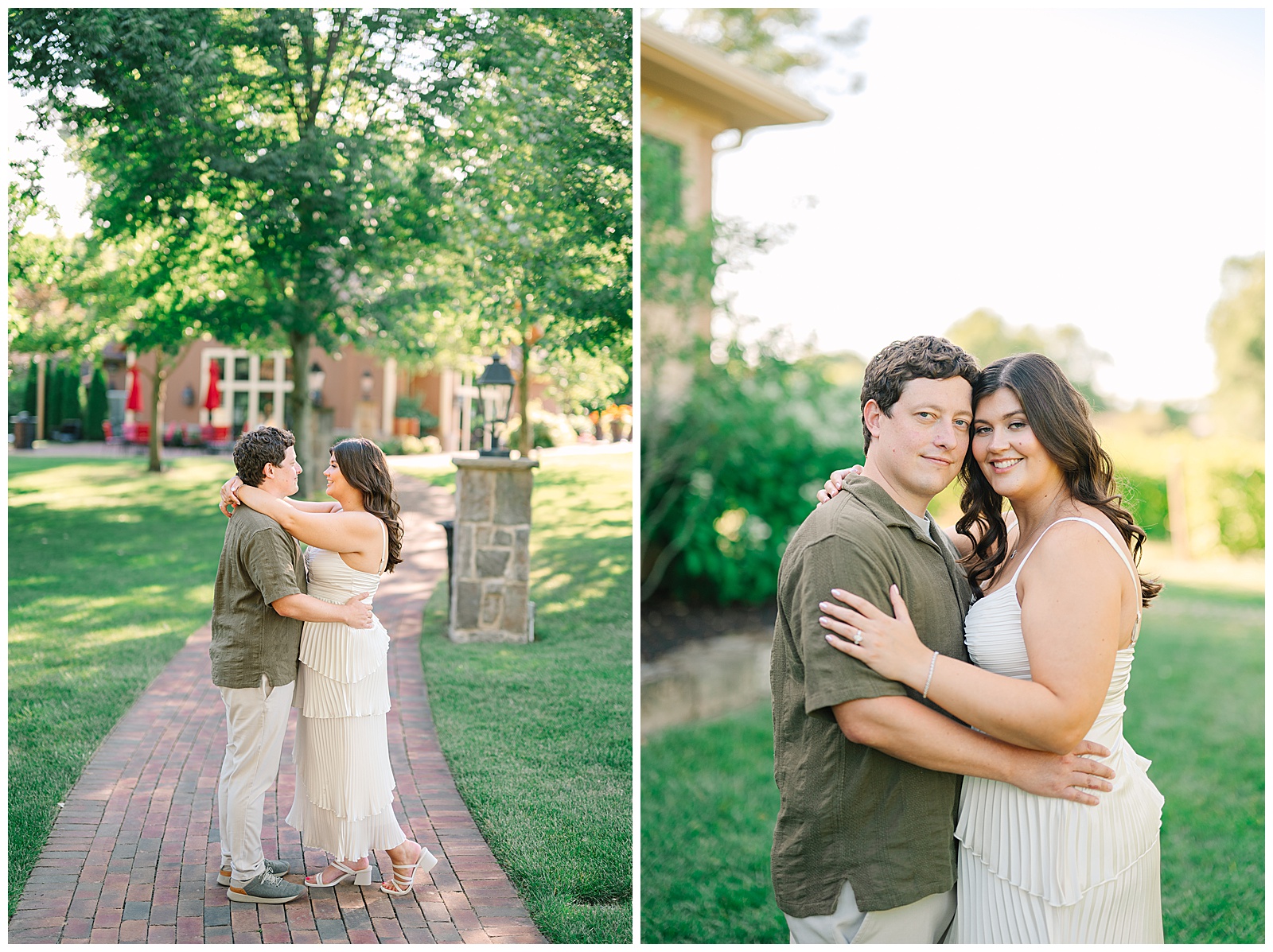 Gervasi and Portage Lakes Summer Engagement Session in Ohio