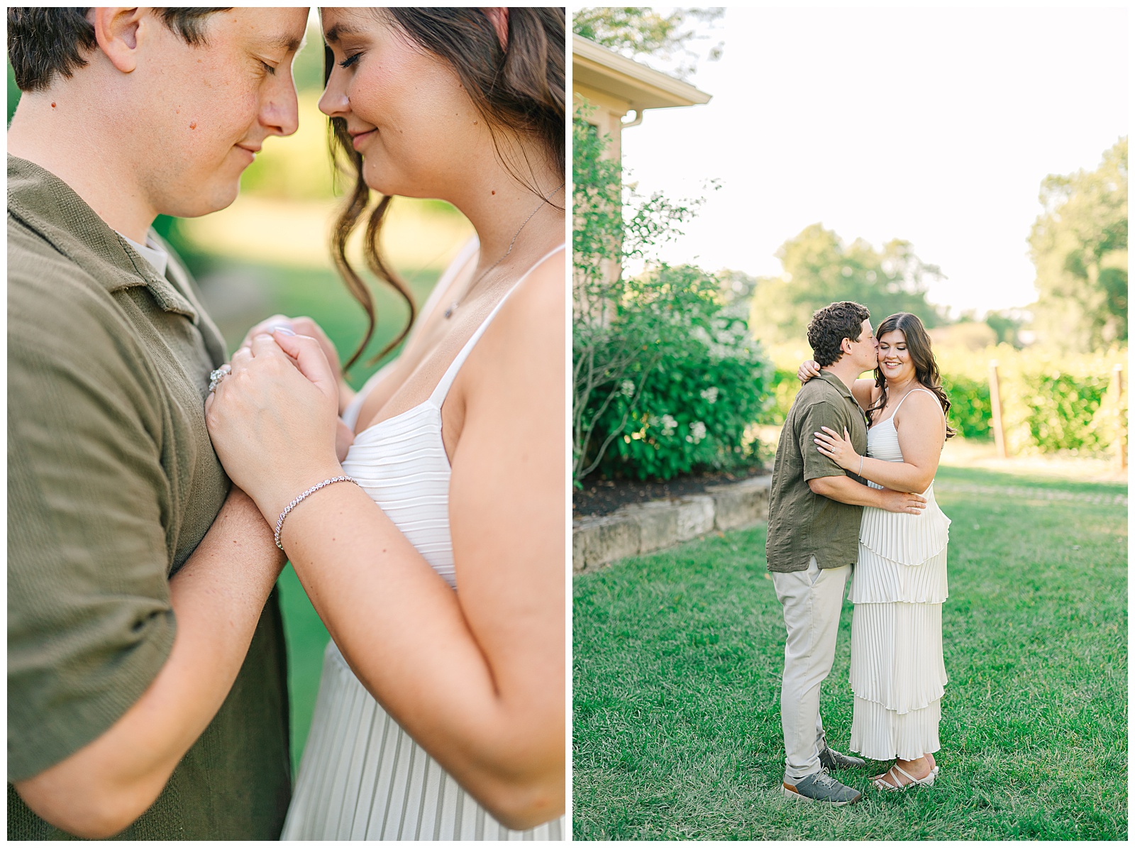 Gervasi and Portage Lakes Summer Engagement Session in Ohio