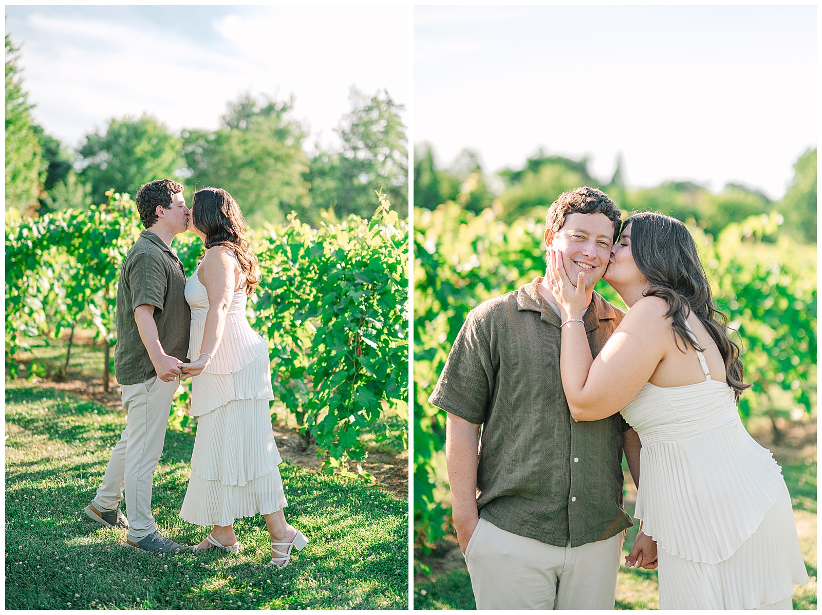 Gervasi and Portage Lakes Summer Engagement Session in Ohio