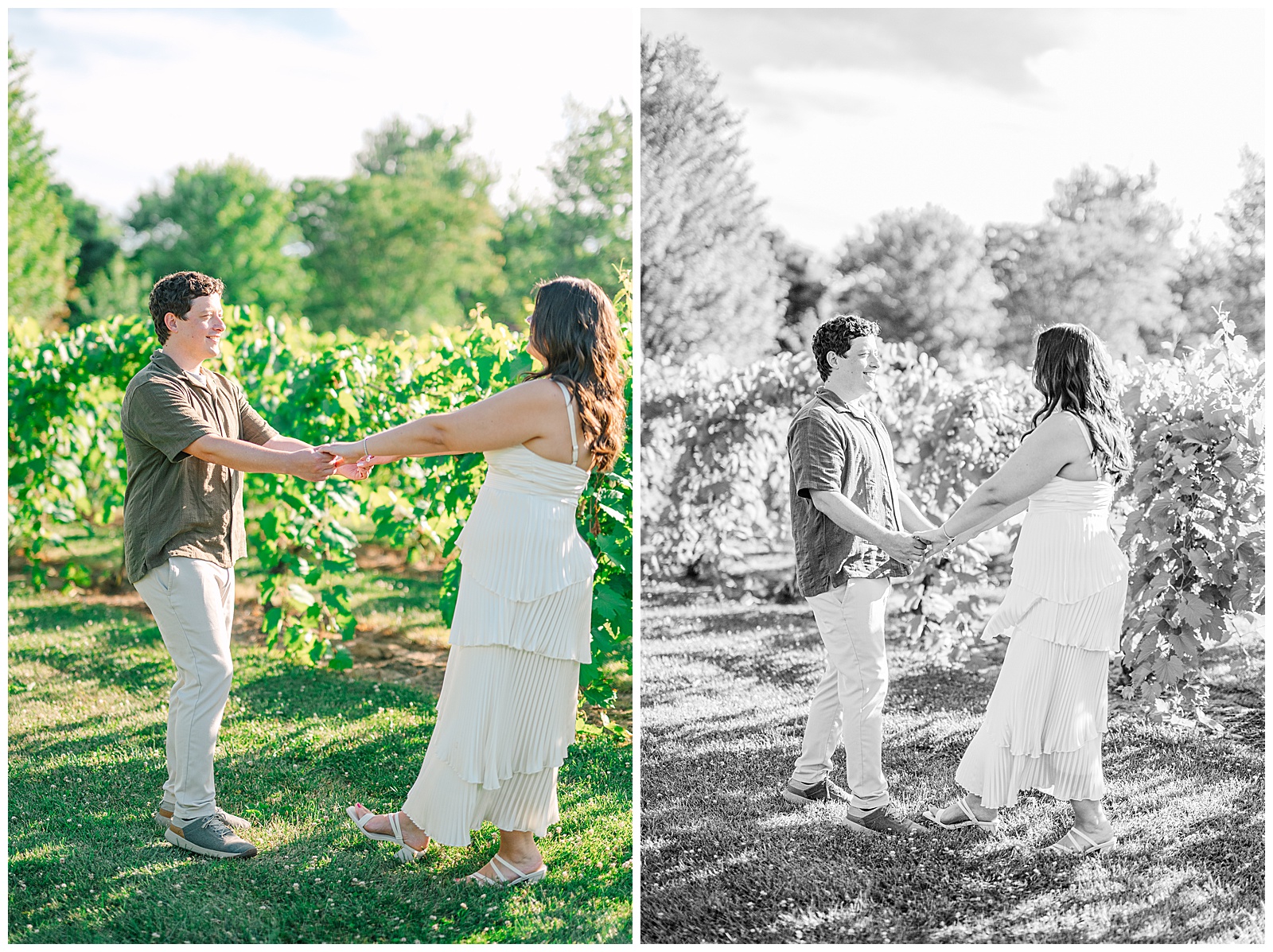 Gervasi and Portage Lakes Summer Engagement Session in Ohio