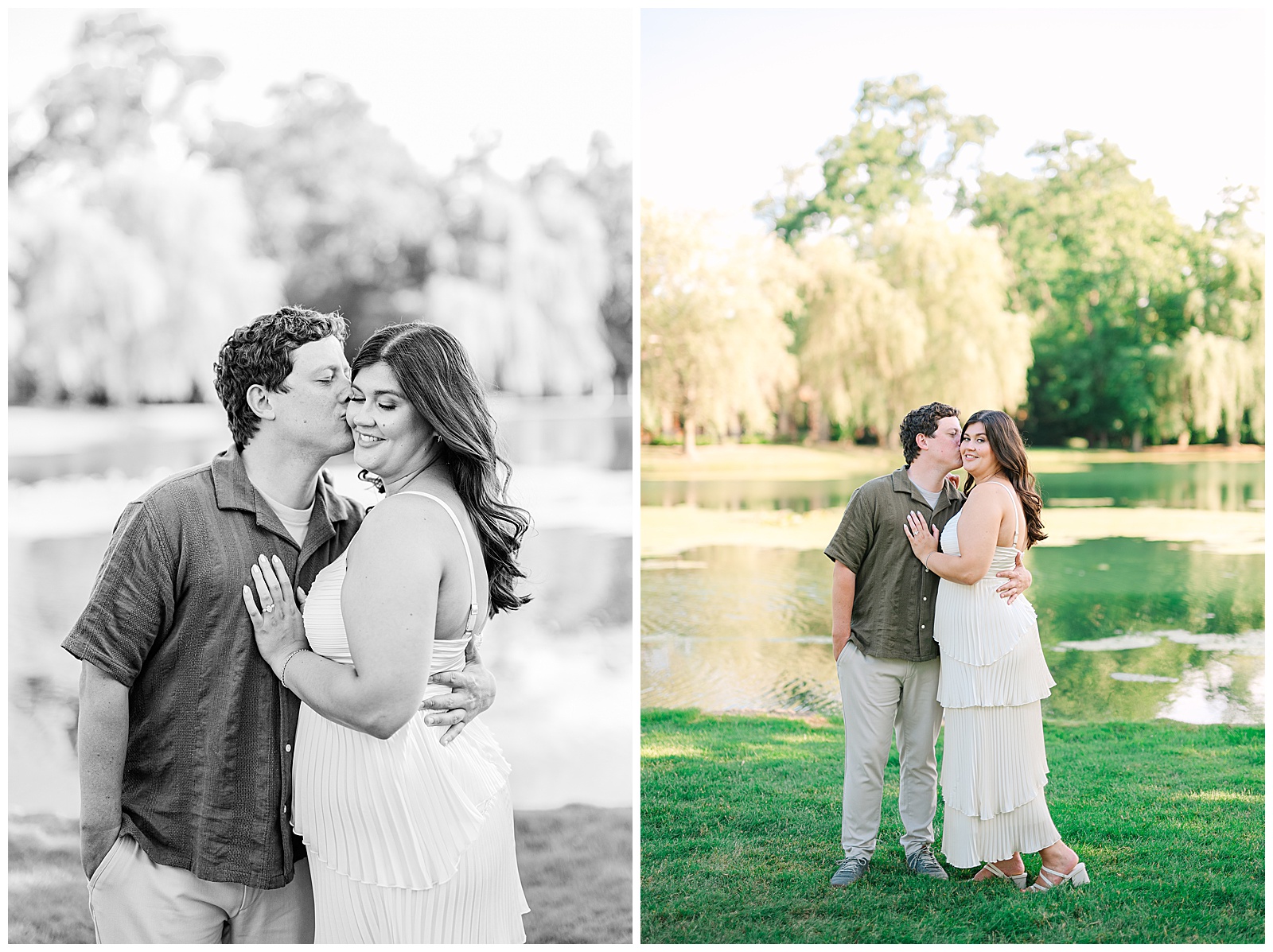 Gervasi and Portage Lakes Summer Engagement Session in Ohio