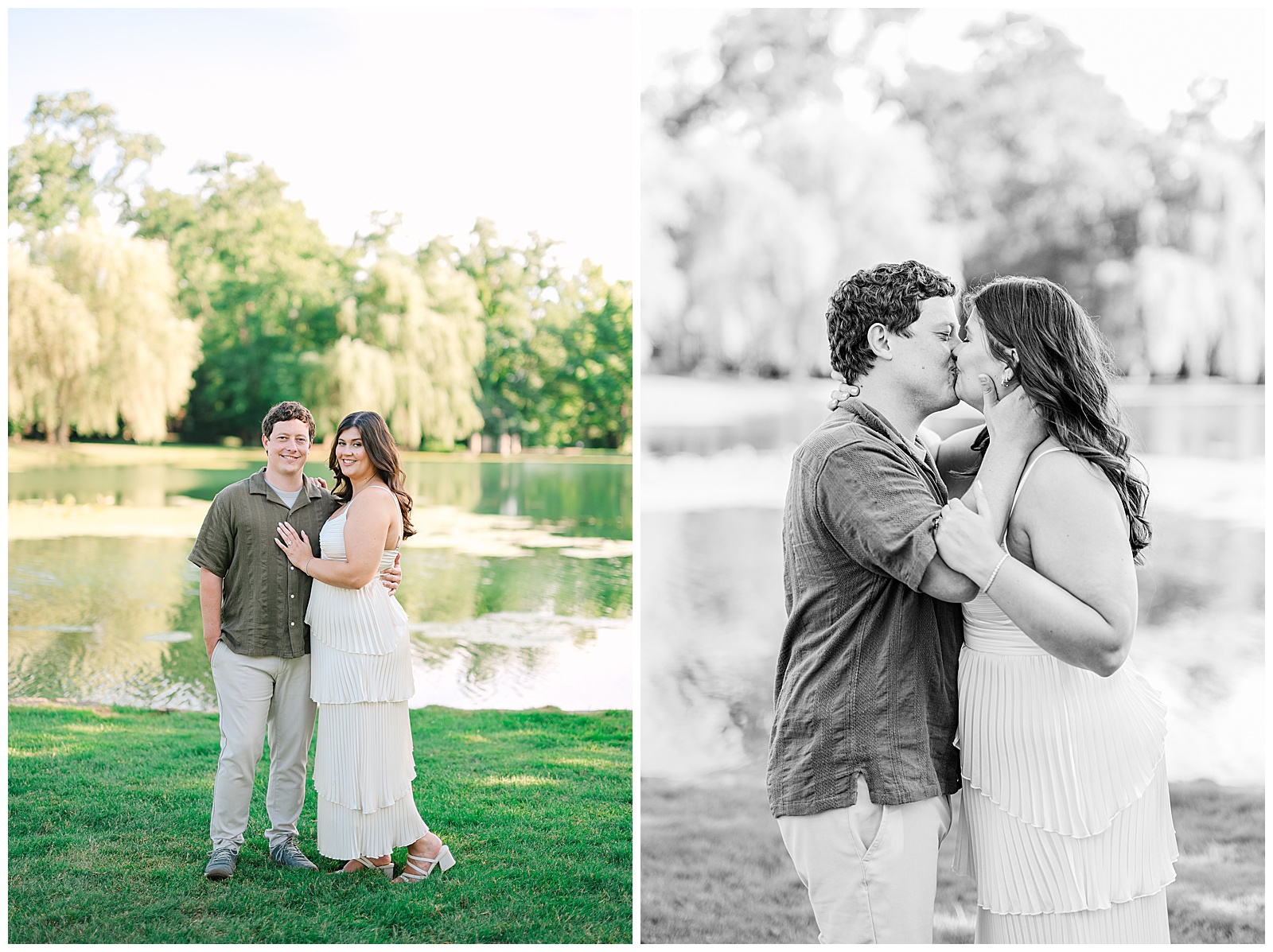 Gervasi and Portage Lakes Summer Engagement Session in Ohio