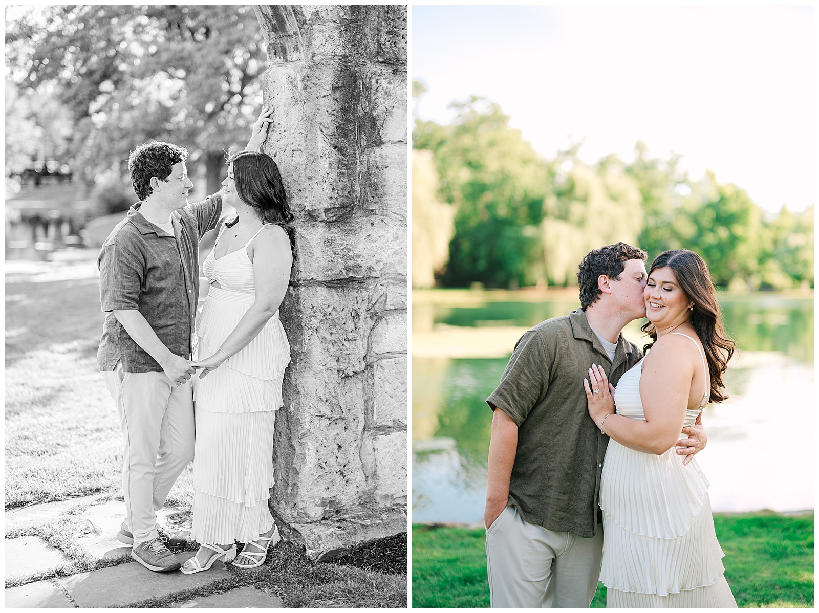 Gervasi and Portage Lakes Summer Engagement Session in Ohio