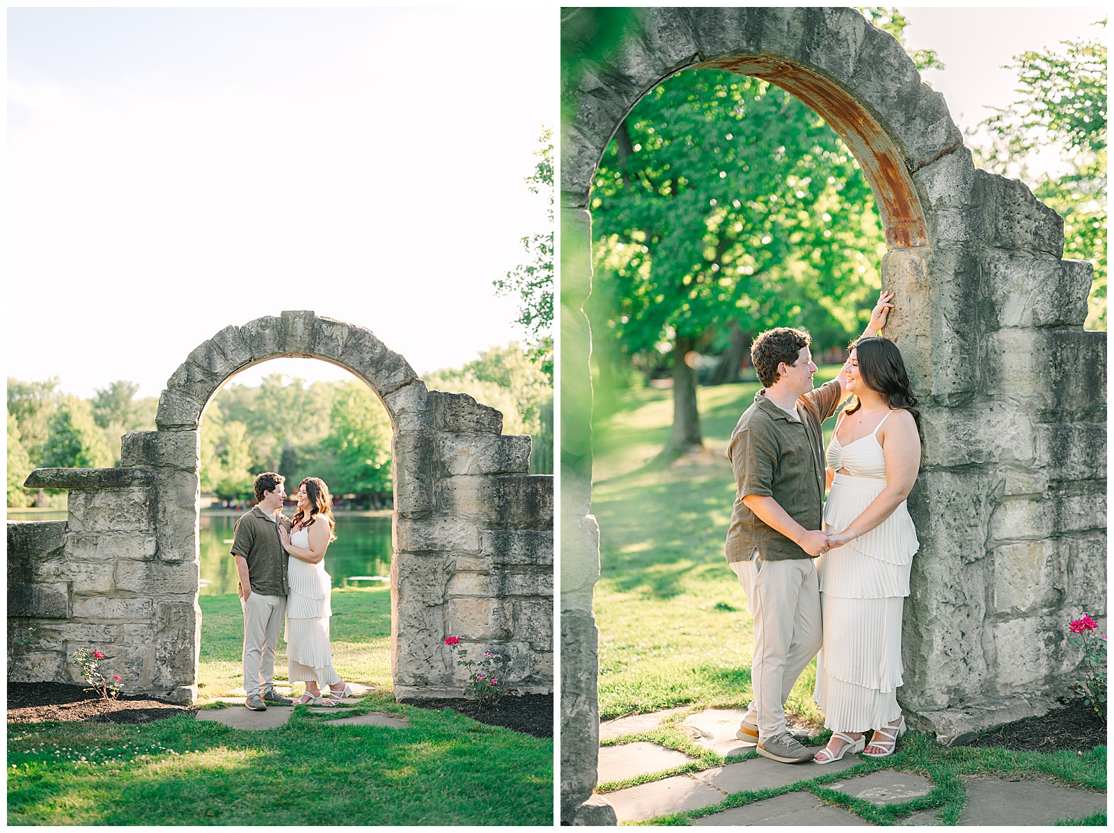 Gervasi and Portage Lakes Summer Engagement Session in Ohio