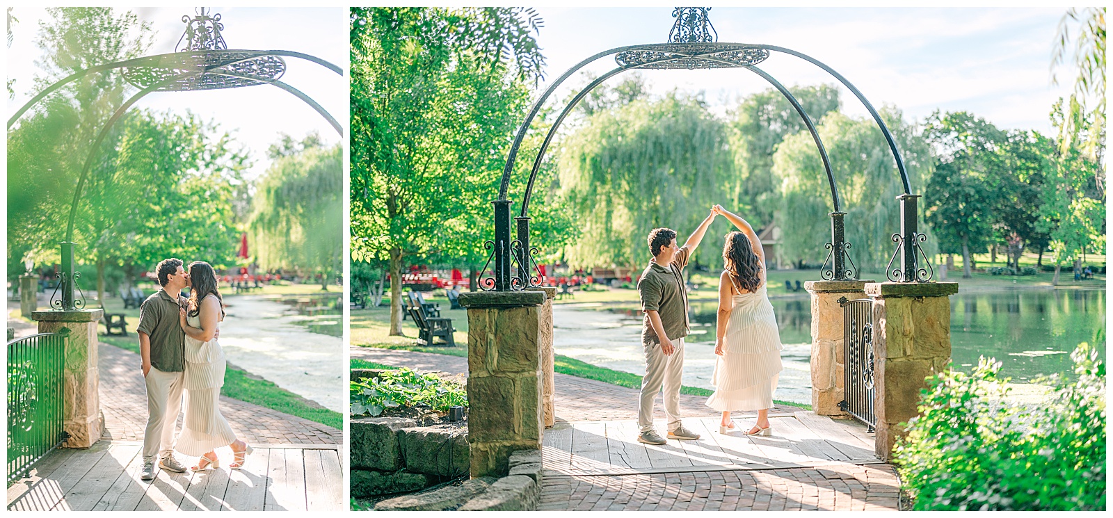 Gervasi and Portage Lakes Summer Engagement Session in Ohio