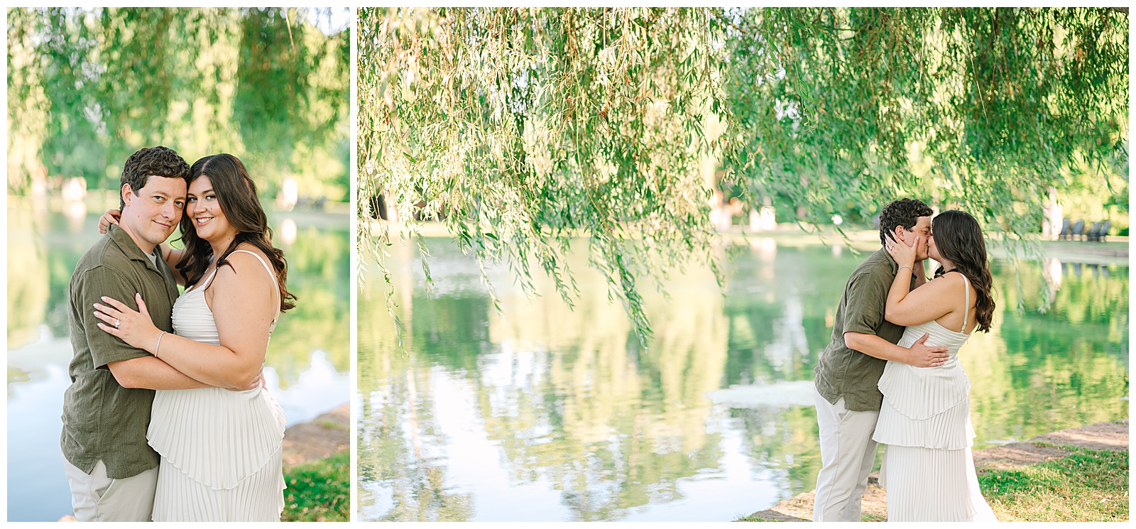 Gervasi and Portage Lakes Summer Engagement Session in Ohio