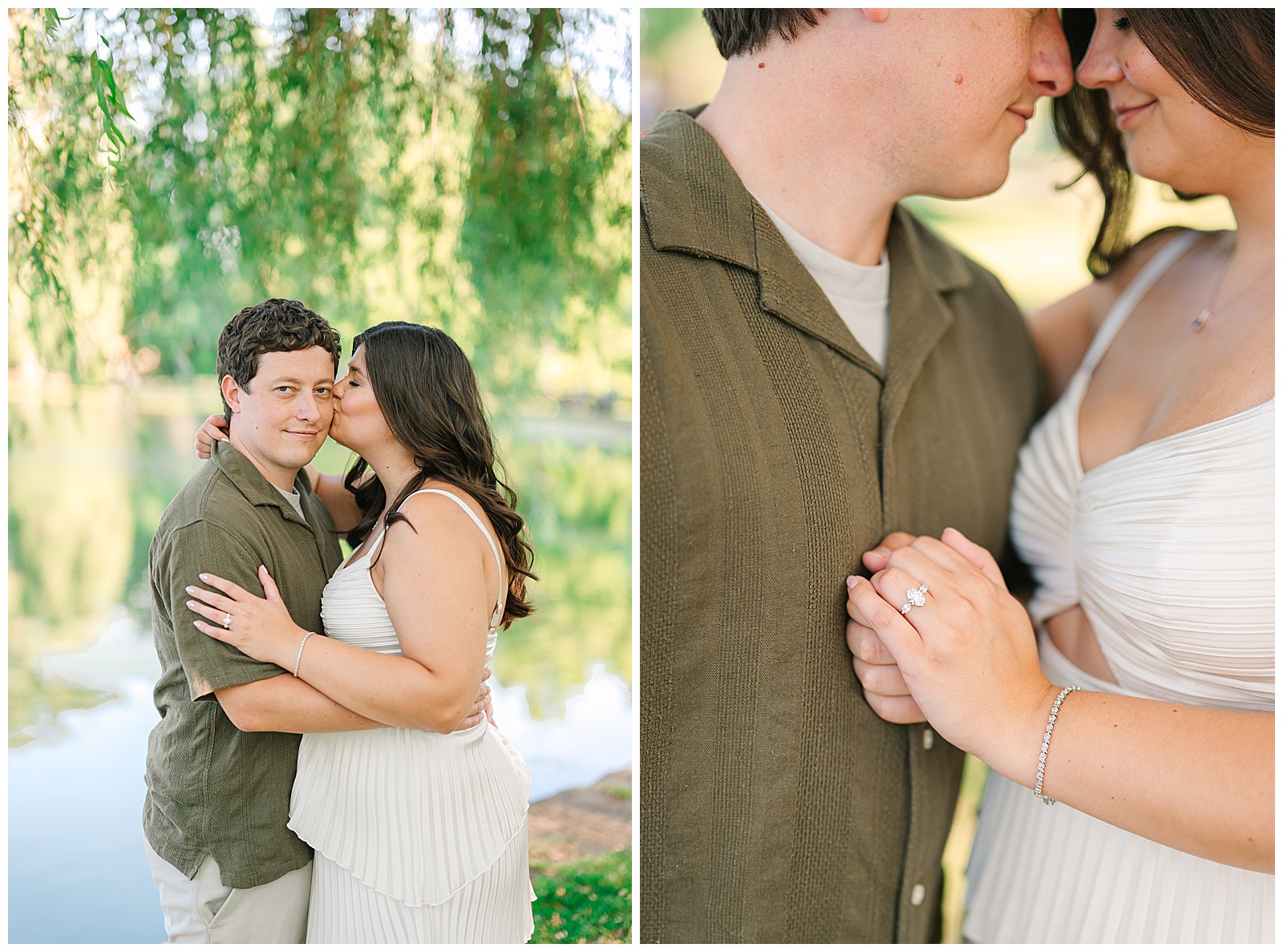 Gervasi and Portage Lakes Summer Engagement Session in Ohio