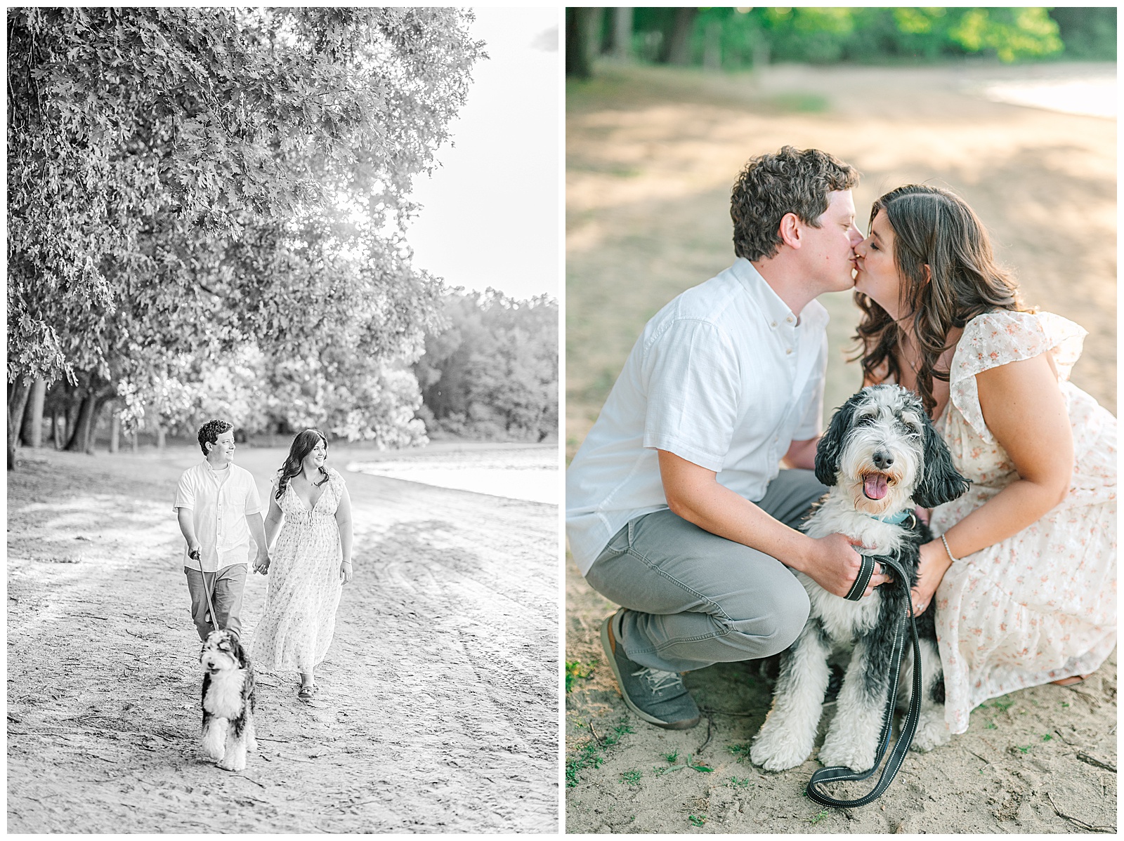 Gervasi and Portage Lakes Summer Engagement Session in Ohio