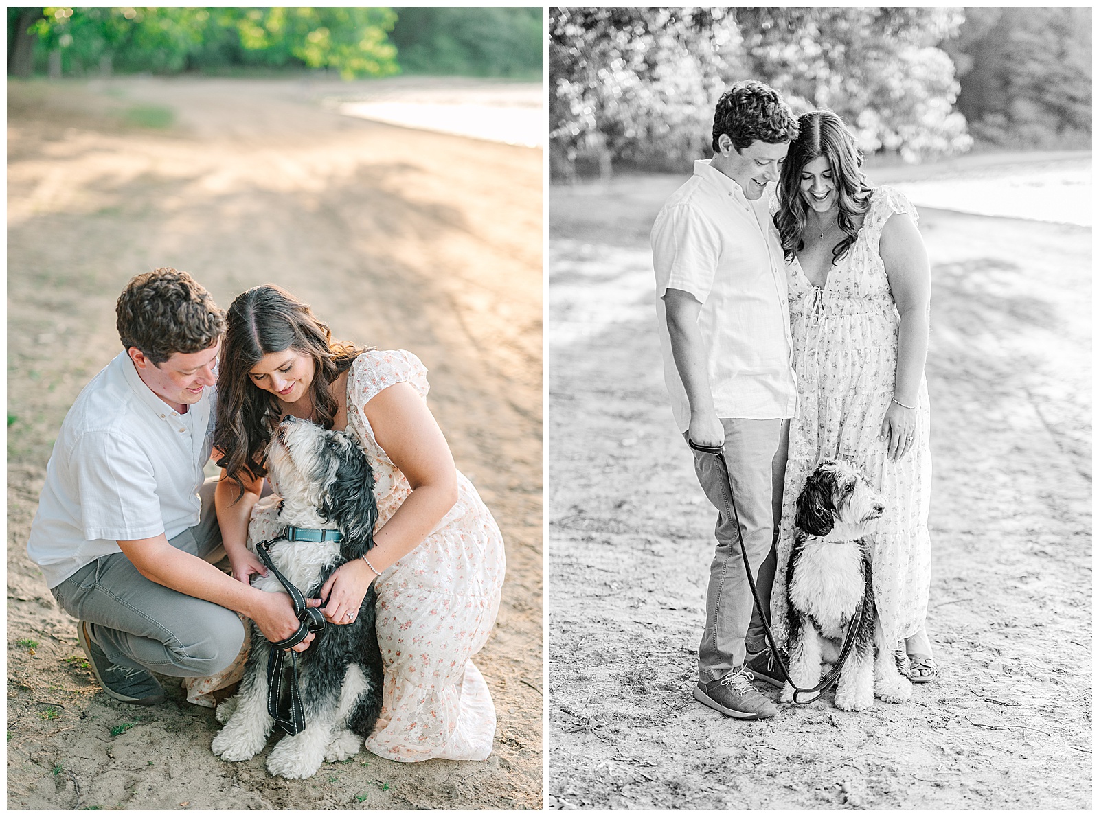 Gervasi and Portage Lakes Summer Engagement Session in Ohio