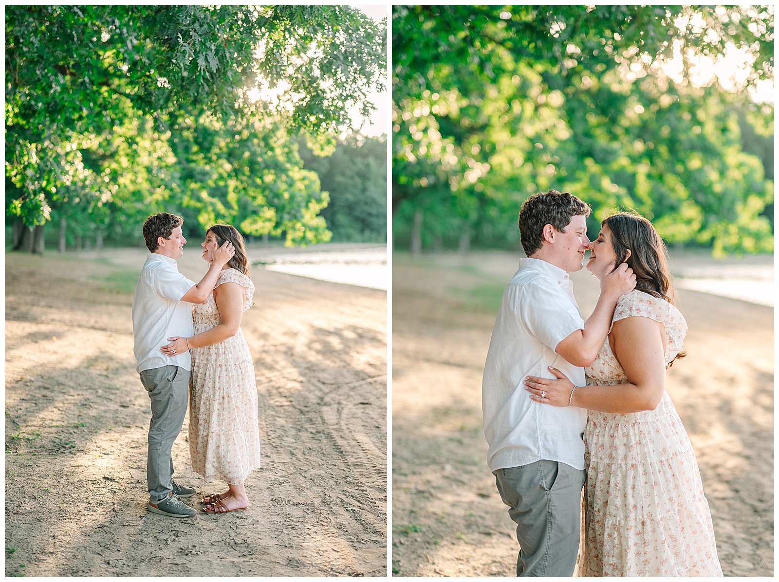 Gervasi and Portage Lakes Summer Engagement Session in Ohio