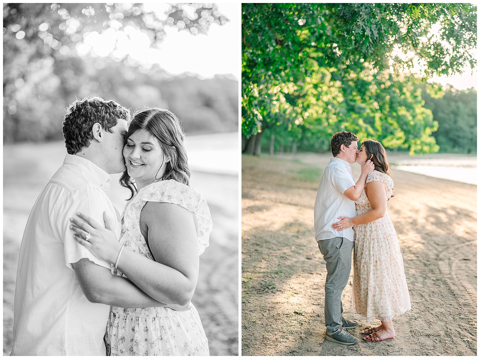 Gervasi and Portage Lakes Summer Engagement Session in Ohio