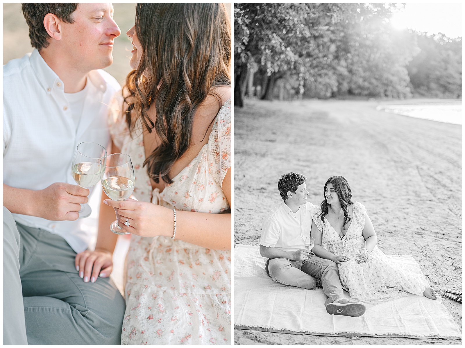 Gervasi and Portage Lakes Summer Engagement Session in Ohio