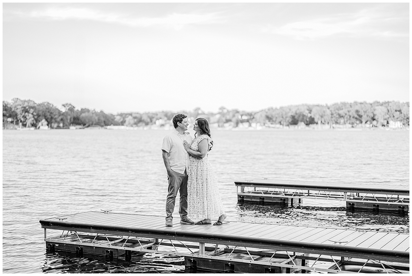 Gervasi and Portage Lakes Summer Engagement Session in Ohio