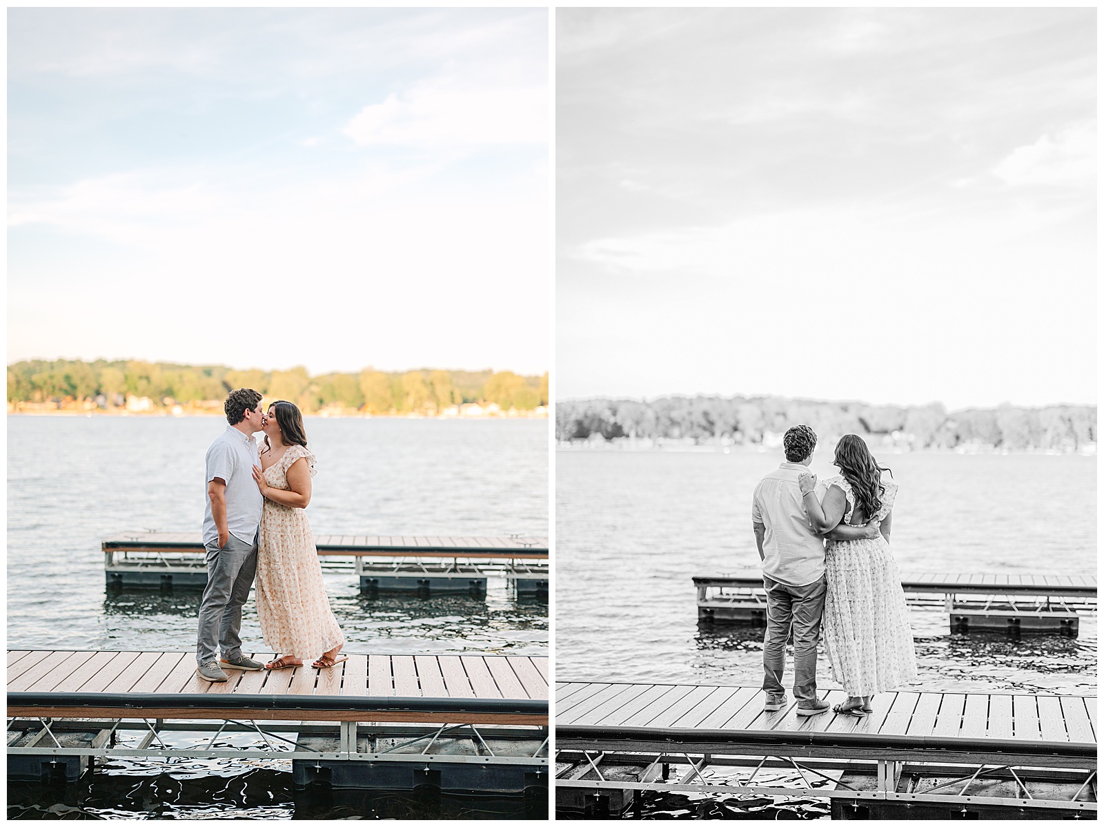 Gervasi and Portage Lakes Summer Engagement Session in Ohio